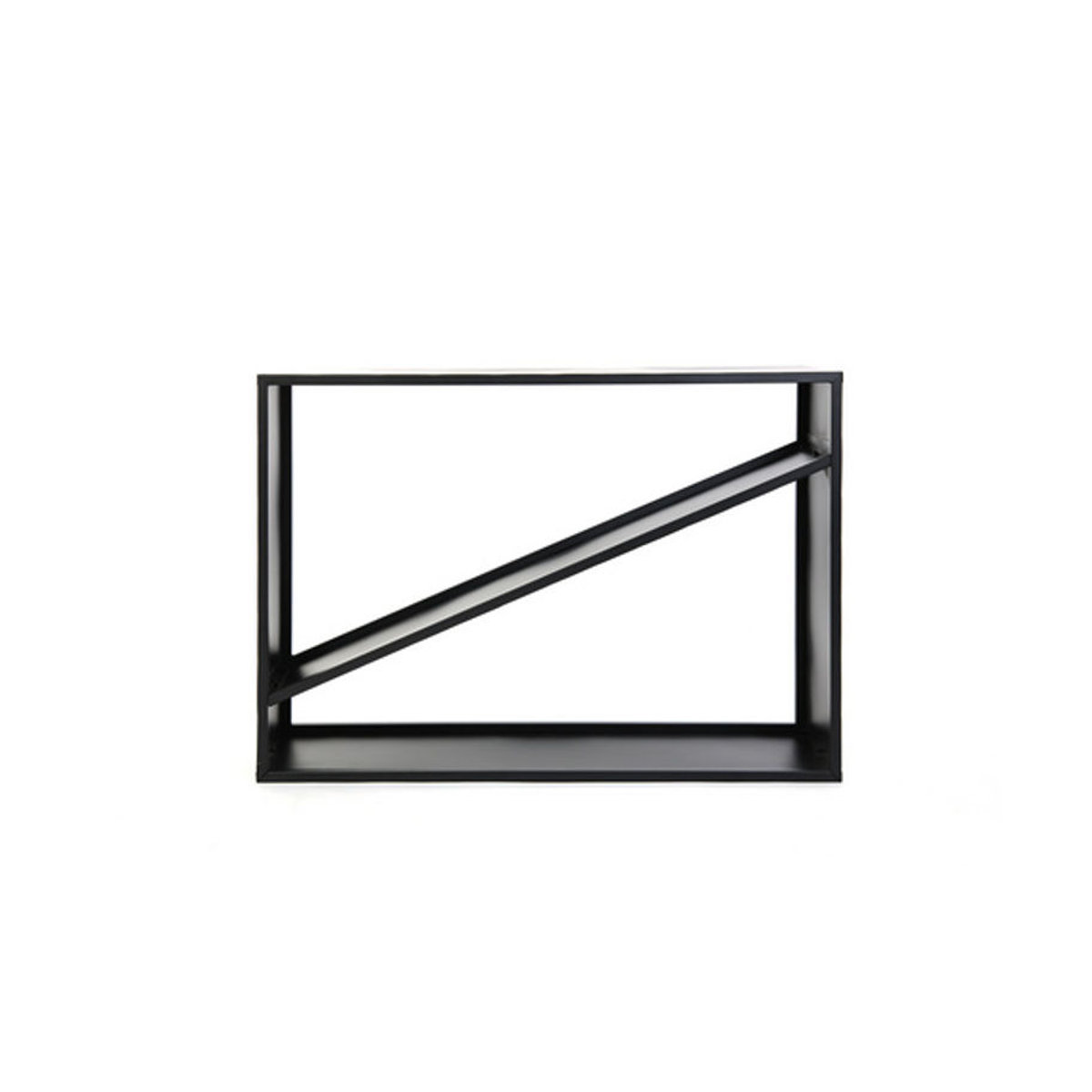 Westmann Kaminholzregal Hugo Schwarz Modern Minimalistisch B: 114,5 cm, T: 35 cm, H: 80 cm - Bild 8