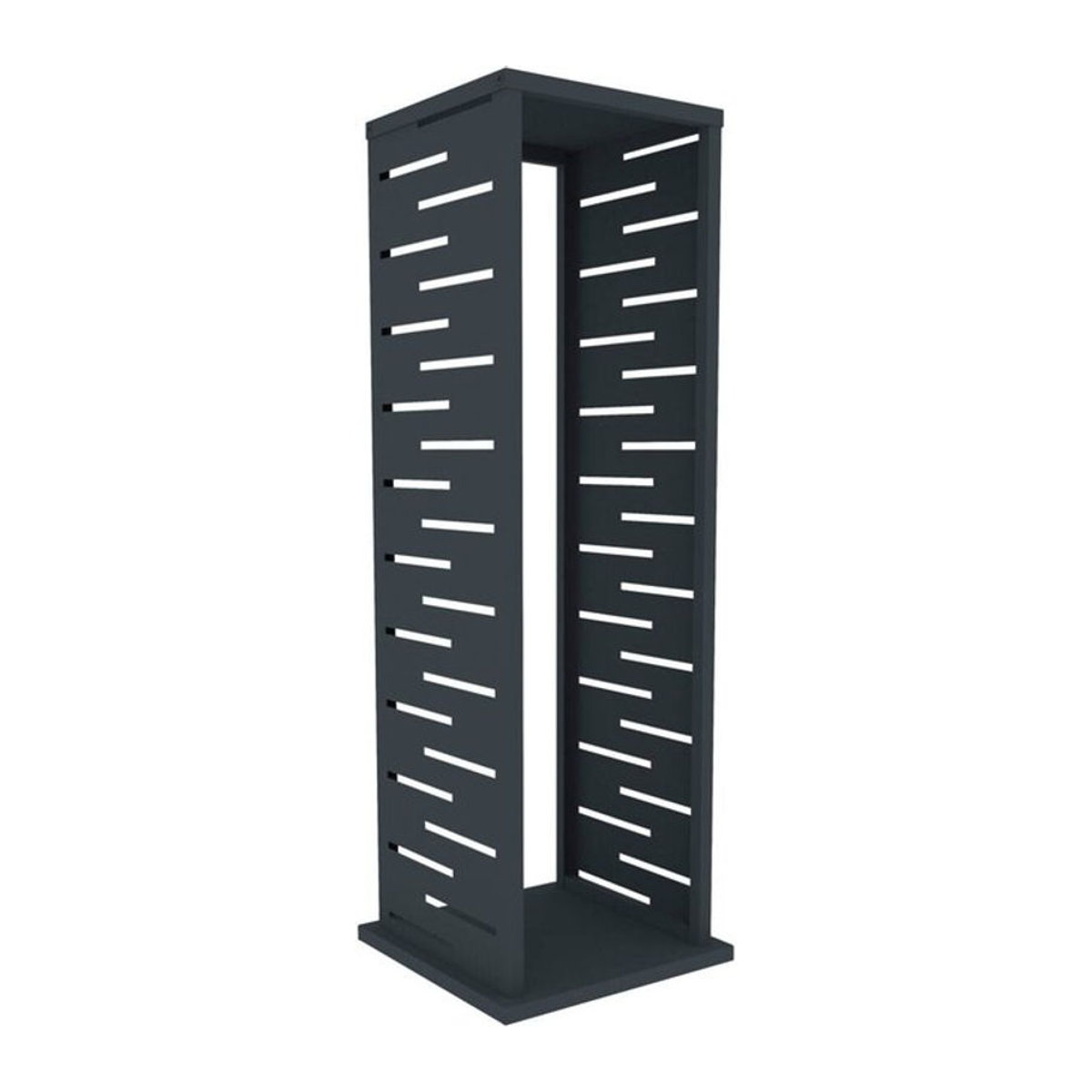 Westmann Kaminholzregal Luma Grid Modern Anthrazit B/T/H: 37,5 x 37,5 x 112 cm - Bild 5