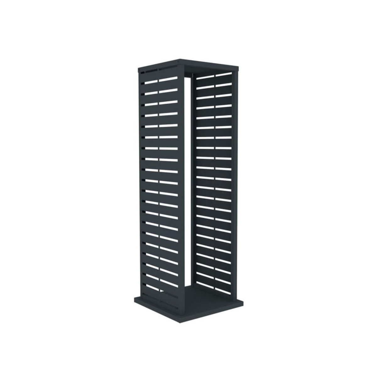 Westmann Kaminholzregal Luma Lane Modern Anthrazit B/T/H: 37,5 x 37,5 x 112 cm - Bild 3