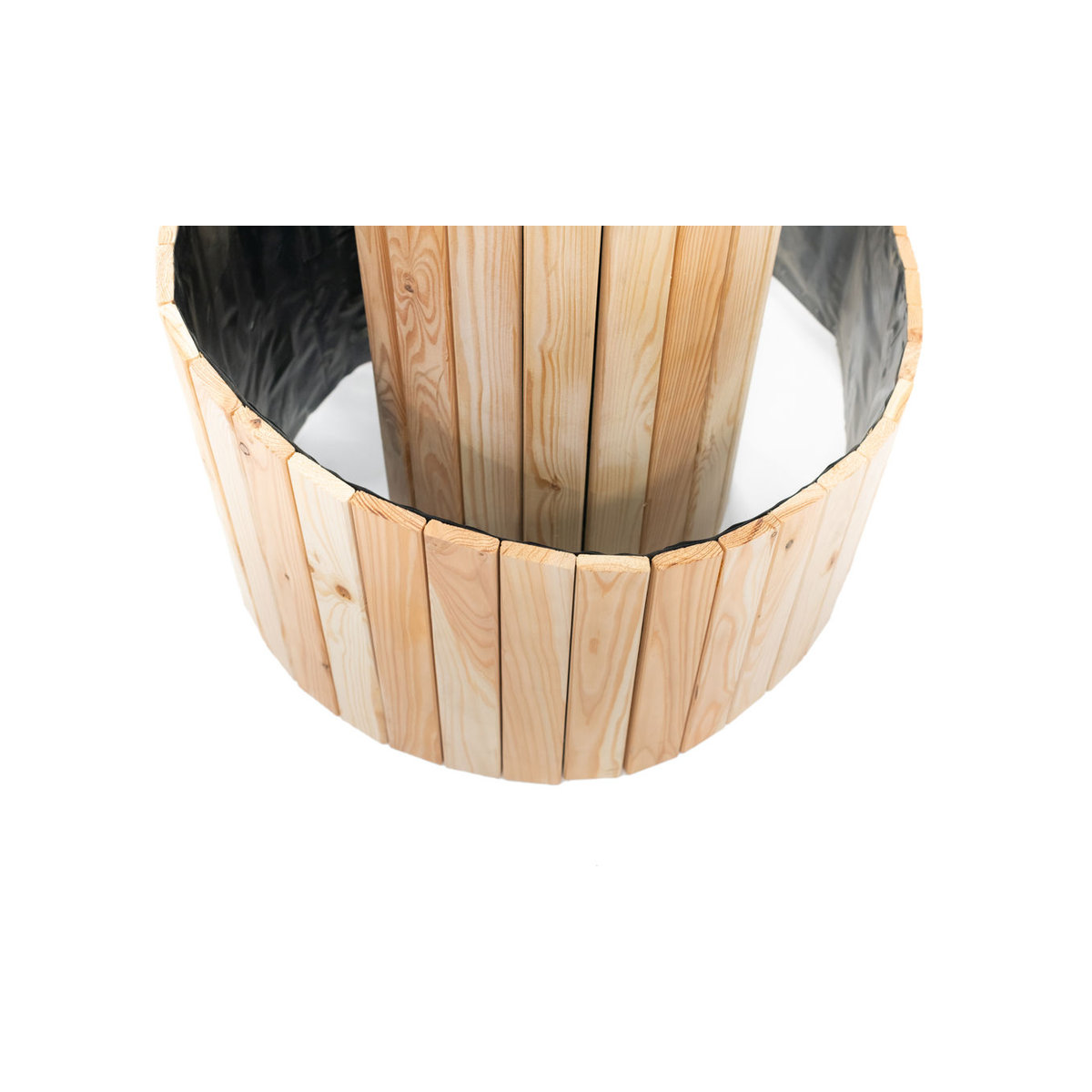 Westmann Kräuterspirale Luise aus Holz in Natur, B/T/H: 55 x 55 x 74 cm - Bild 3