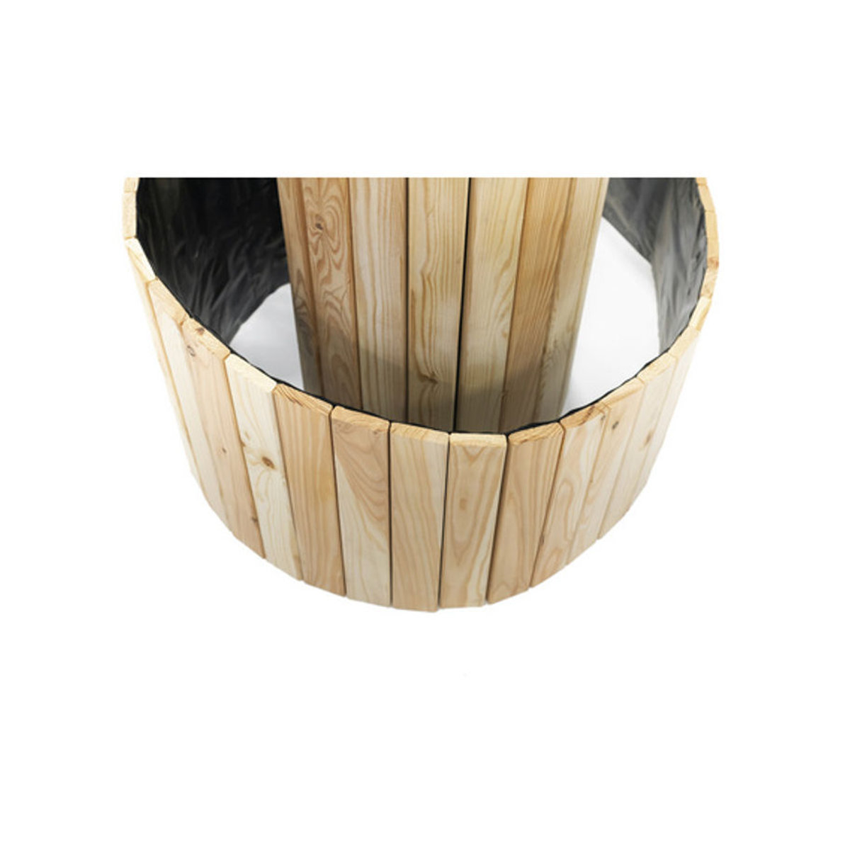 Westmann Kräuterspirale Luise aus Holz in Natur, B/T/H: 55 x 55 x 74 cm - Bild 6