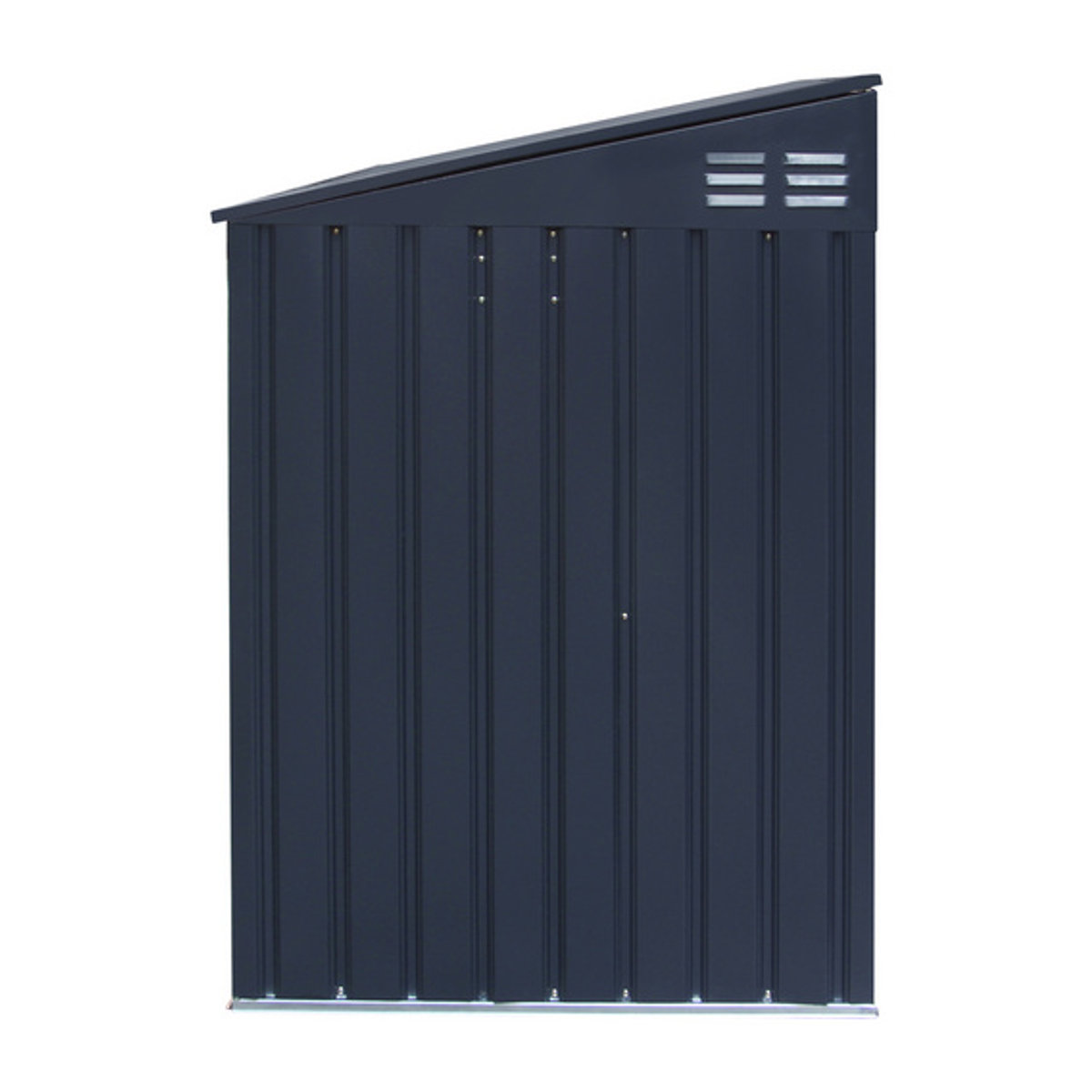 Westmann Mülltonnenbox aus verzinktem Stahl für 480 Liter, grau, B/H/T: 172 x 128 x 97 cm - Bild 5