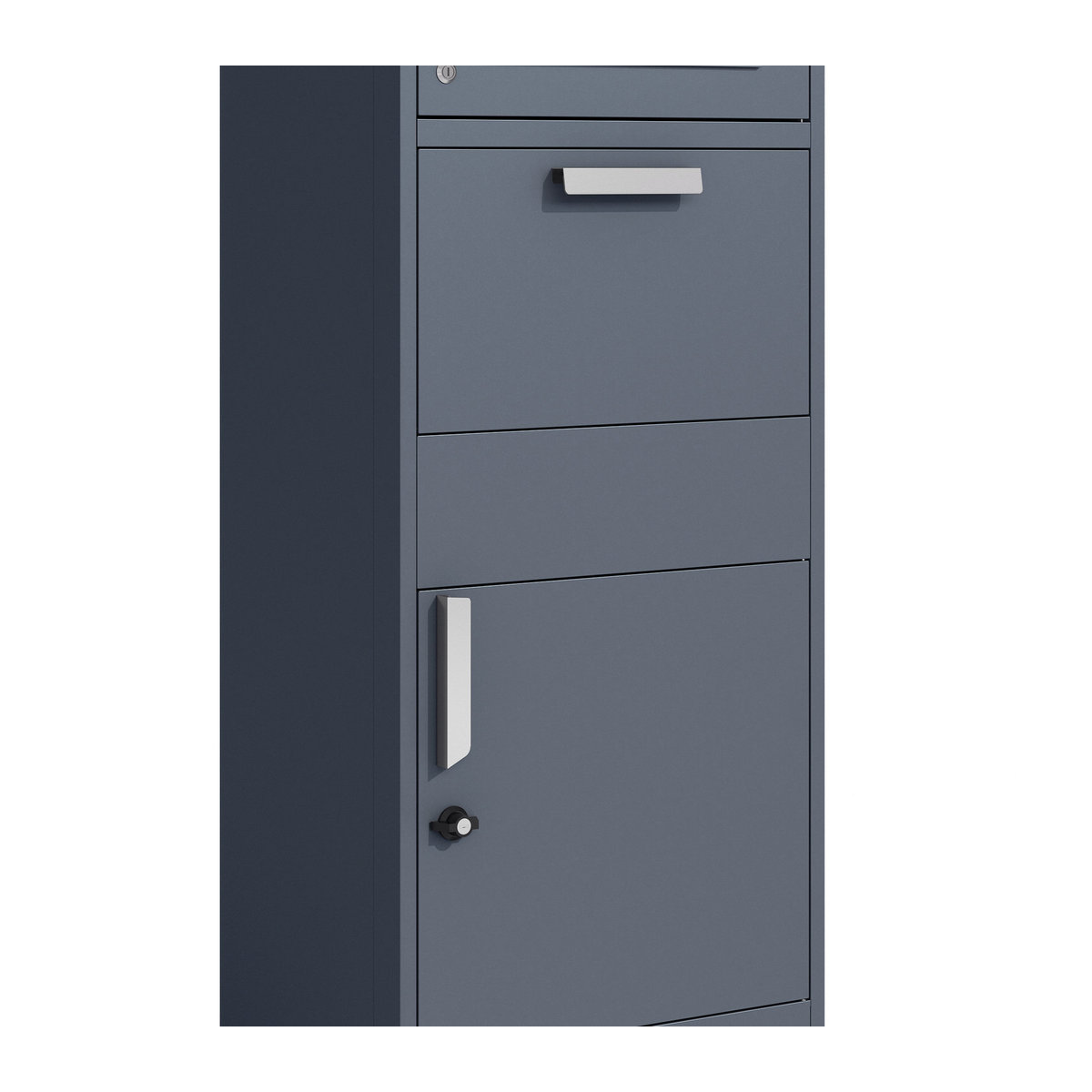 Westmann Paketbox Pedro in Anthrazit B/H/T: 50 x 112 x 37 cm - Bild 4