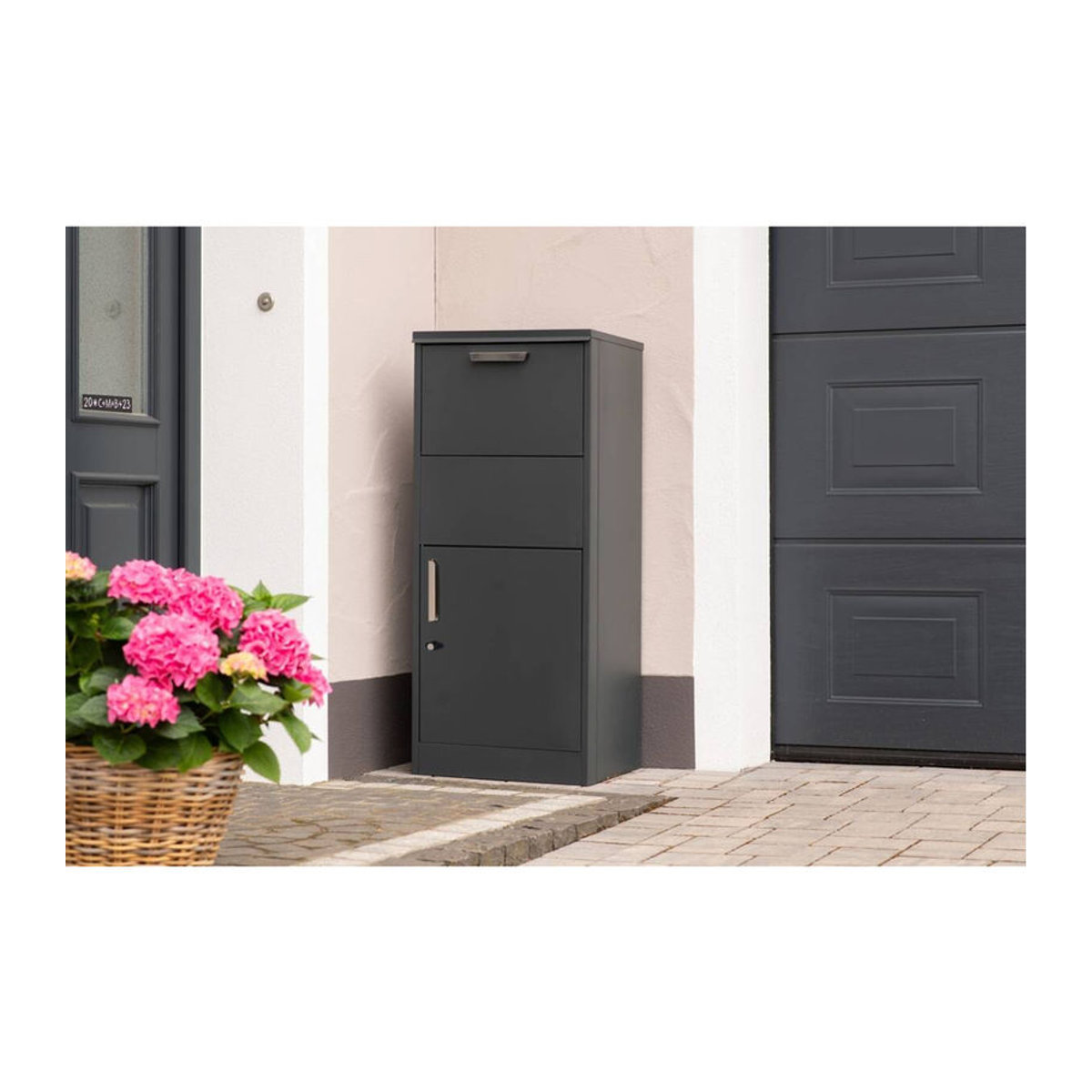 Westmann Paketbox Pepe anthrazit B/H/T: 50 x 114 x 39 cm - Bild 2