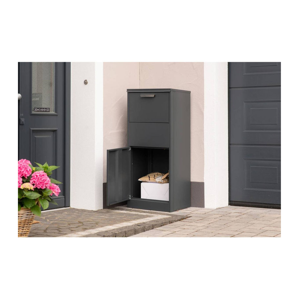 Westmann Paketbox Pepe anthrazit B/H/T: 50 x 114 x 39 cm - Bild 5