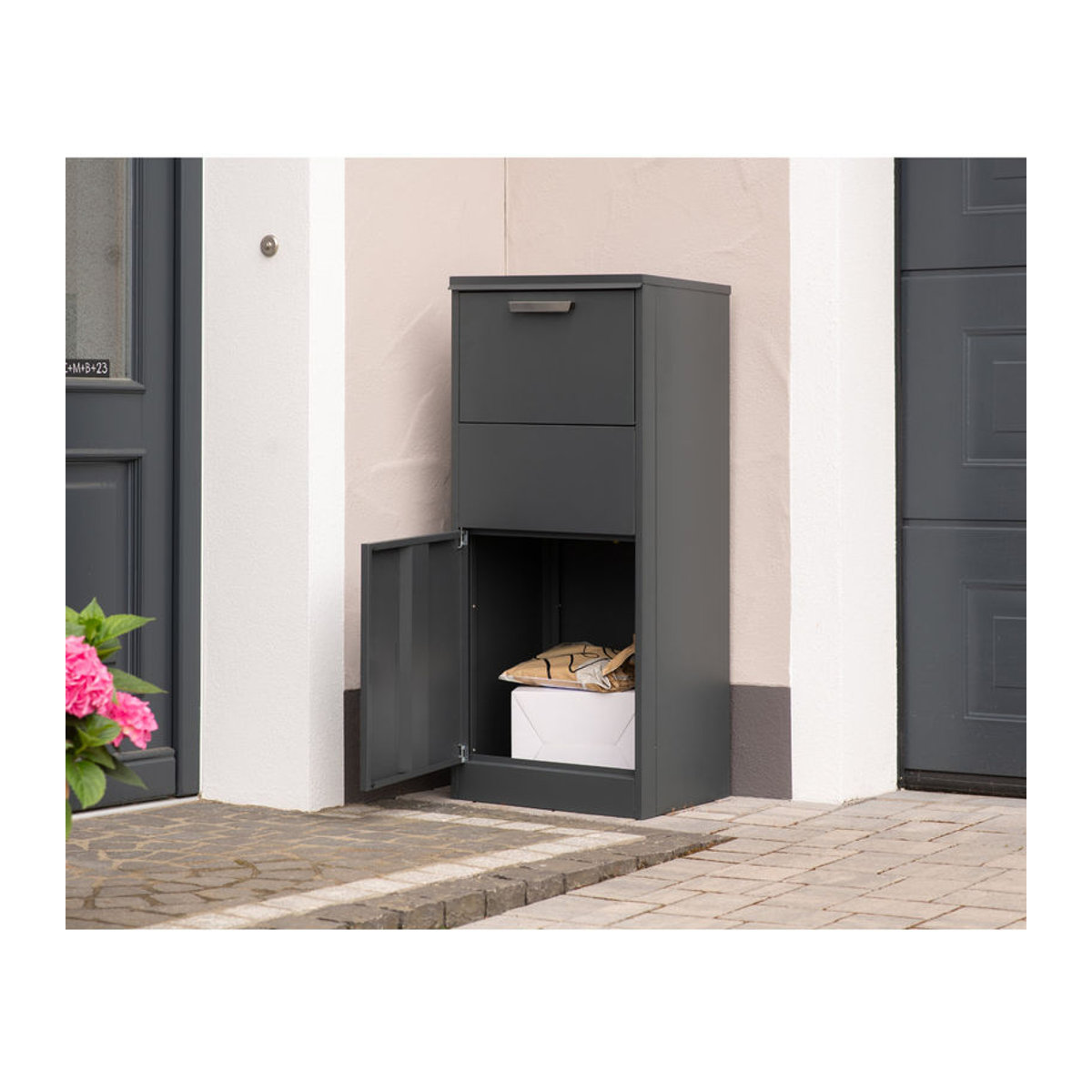 Westmann Paketbox Pepe anthrazit B/H/T: 50 x 114 x 39 cm - Bild 8