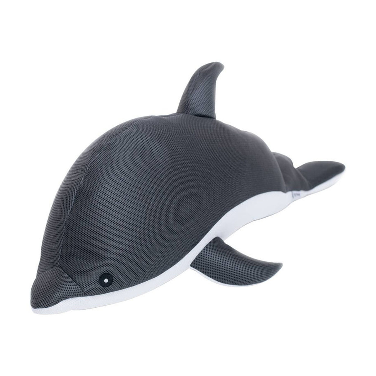 Westmann Pool Buddy Sitzsack Delfin grau aus Polyester B/H/T: 102 x 36 x 40 cm - Bild 3