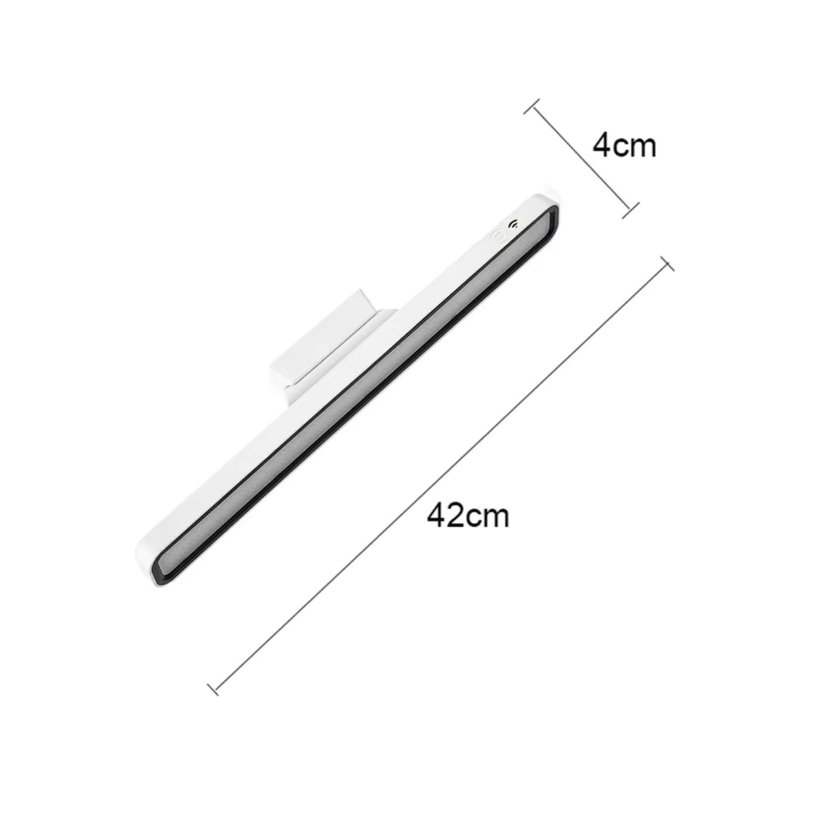 Wiederaufladbare LED Schreibtischlampe in Weiß mit stufenloser Dimmung und Magnetfunktion für Schlafzimmer und Leselicht - Bild 5