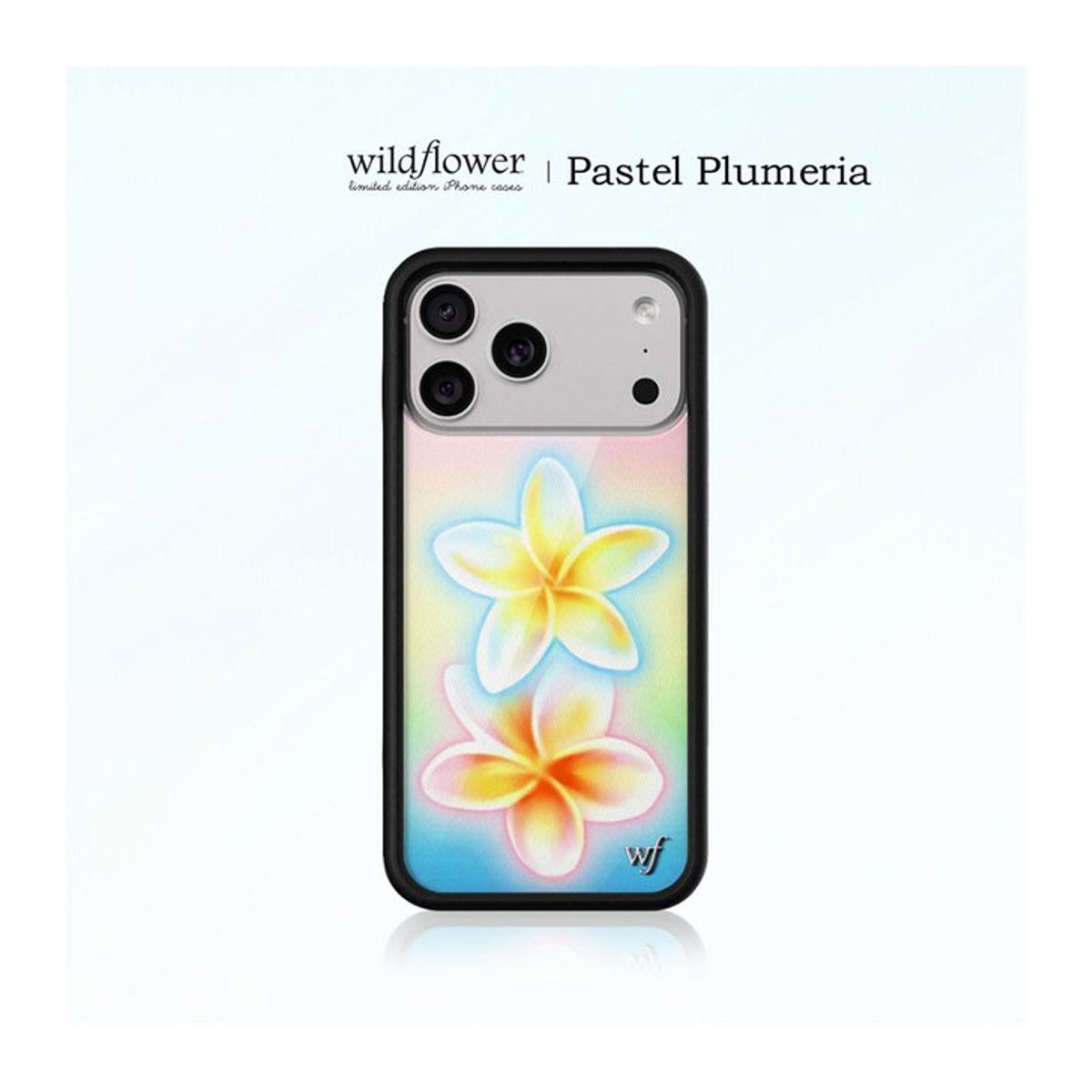 Wildflower Plumeria Handyhülle für iPhone 17 16 15 14 13 12 Pro Max Plus mit buntem floralem Design in Mehrfarbig und stoßfester Rückseite - Bild 1