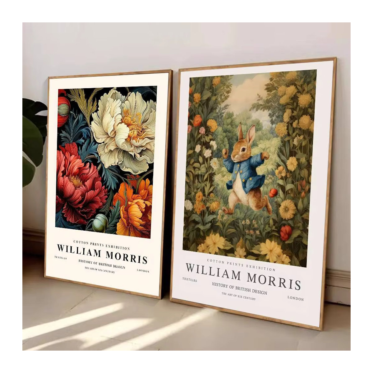 William Morris Kunstposter Floral Vintage Wandaufkleber Mehrfarbig B: 20 cm, H: 15 cm, T: 15 cm - Bild 4
