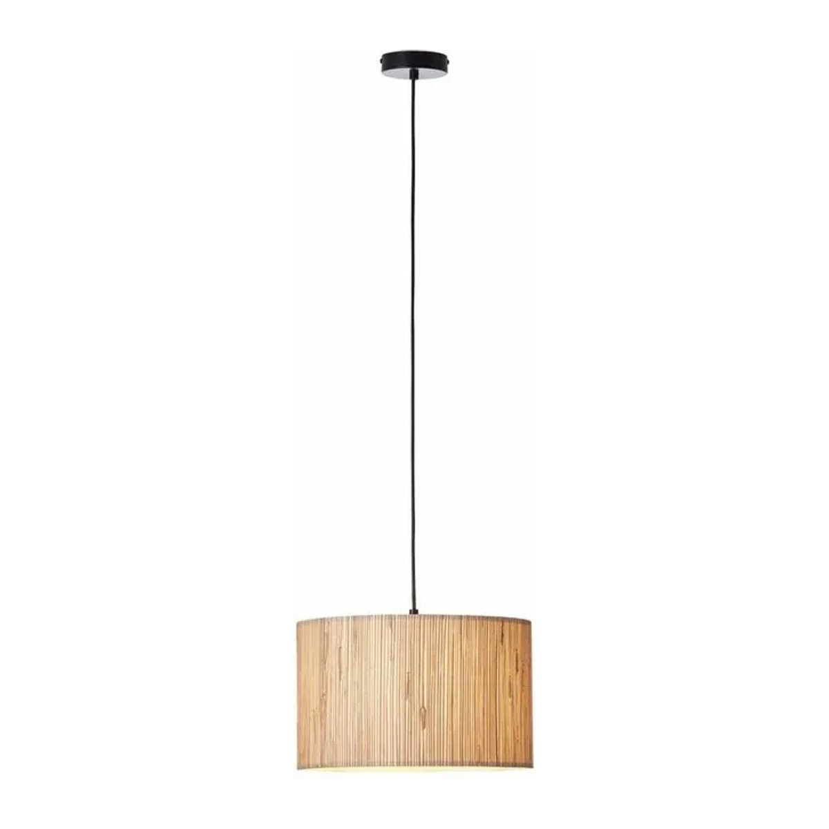 Wimea Pendelleuchte Brilliant in Natur mit E27 Fassung, Durchmesser: 35 cm - Bild 1