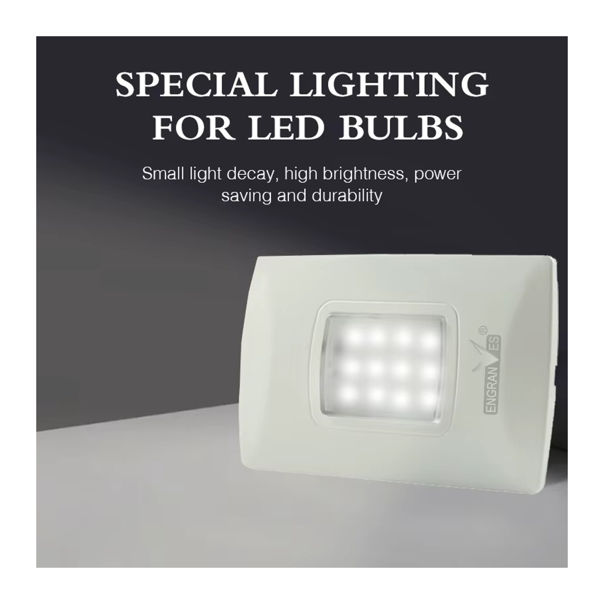 Wire Link LED-Notlicht für den Innenbereich, wiederaufladbare Flurlampe und Evakuierungslampe für den Notfall, minimalistisches Design - Bild 2
