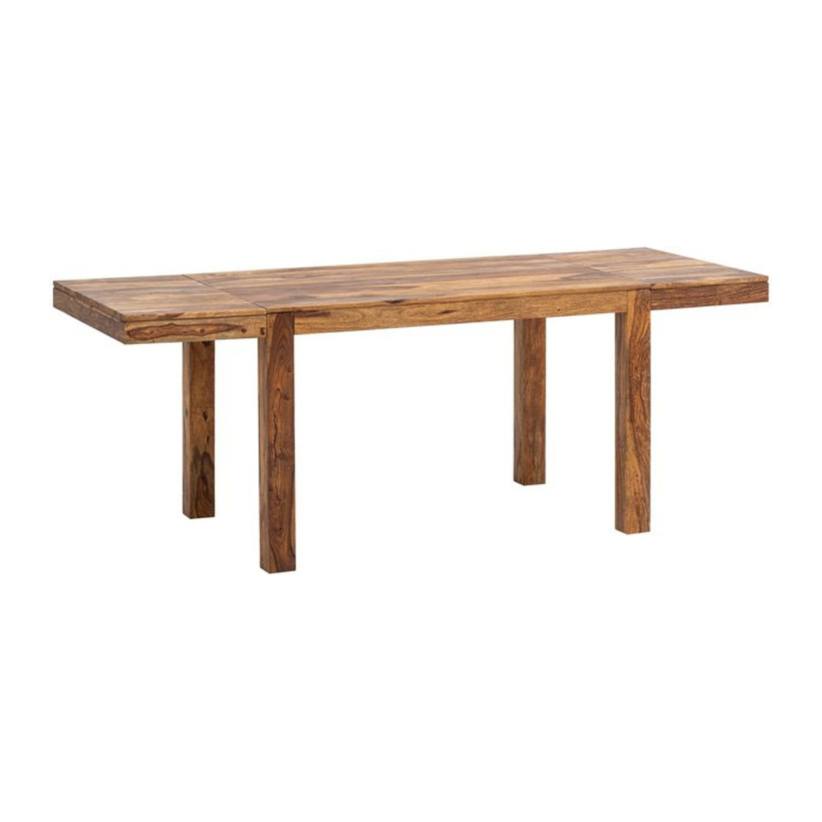Wohnling Esstisch aus Massivholz in Natur, rechteckig, B/H/T: 120 x 76 x 80 cm - Bild 1