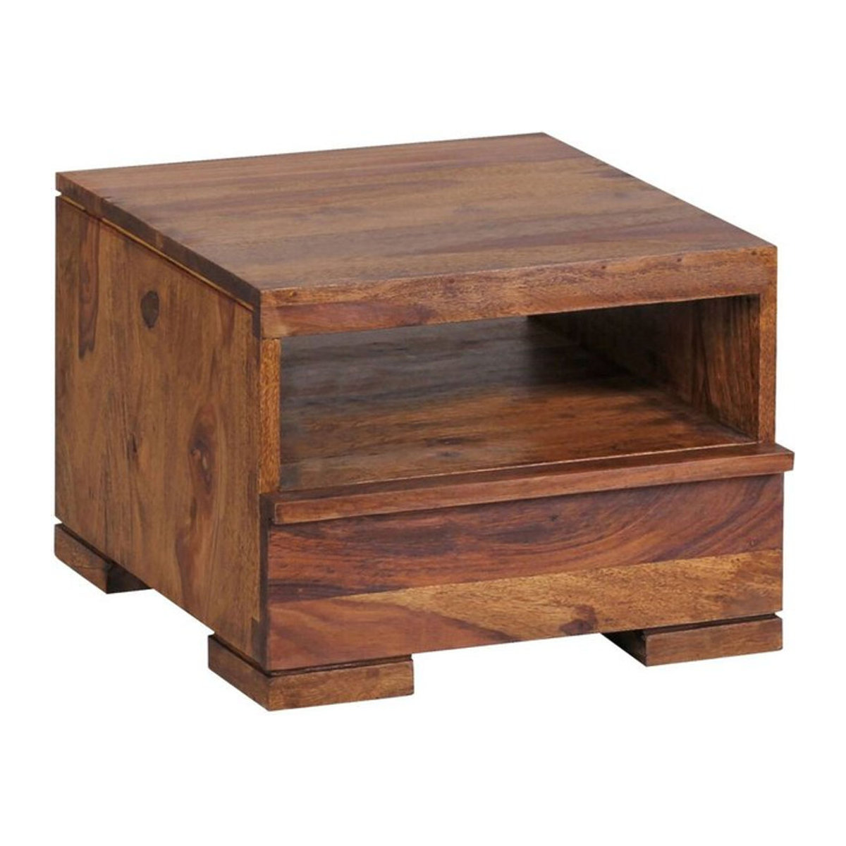 Wohnling Nachtkonsole aus Holz in Braun B/H/T: 40 x 30 x 40 cm - Bild 1