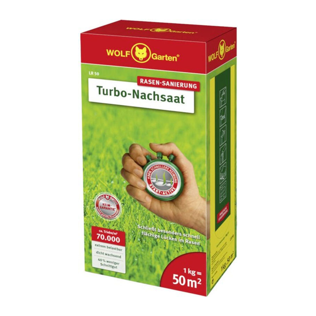 WOLF-Garten Nachsaat-Rasen LR 50 für 50 qm - Bild 1