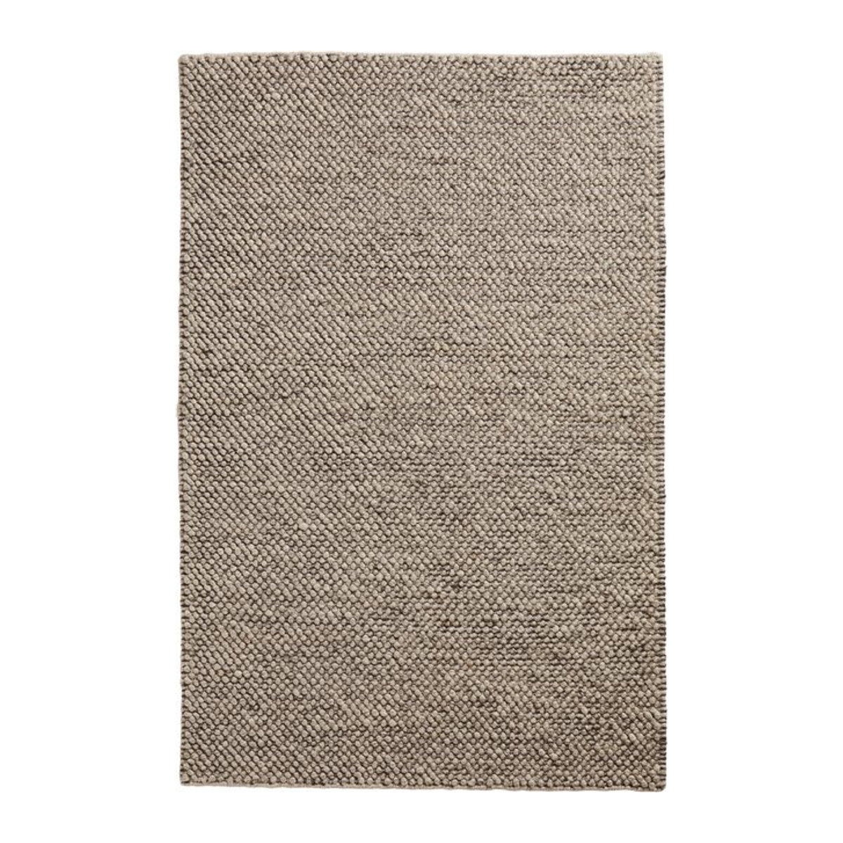 Woud Tact Teppich Flatweave in Braun und Grau - Bild 1