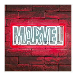 Wunder Neon LED Zeichen aus Acryl, dimmbare Wandlampe in Bunt zur Raumdekoration für Schlafzimmer, Bar oder Party, USB-betrieben