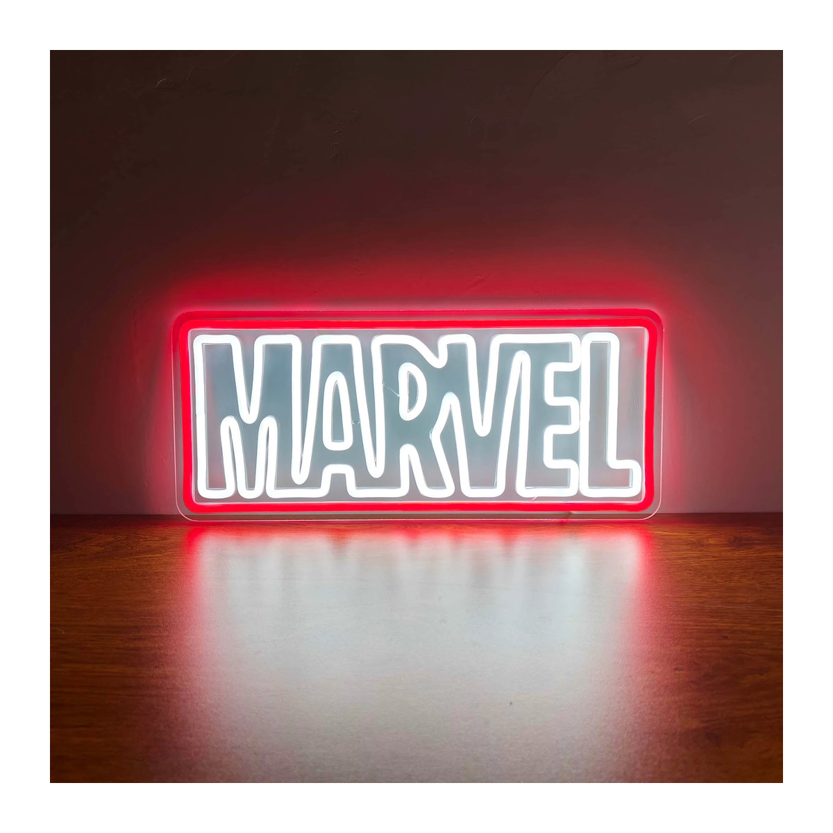 Wunder Neon LED Zeichen aus Acryl, dimmbare Wandlampe in Bunt zur Raumdekoration für Schlafzimmer, Bar oder Party, USB-betrieben - Bild 2