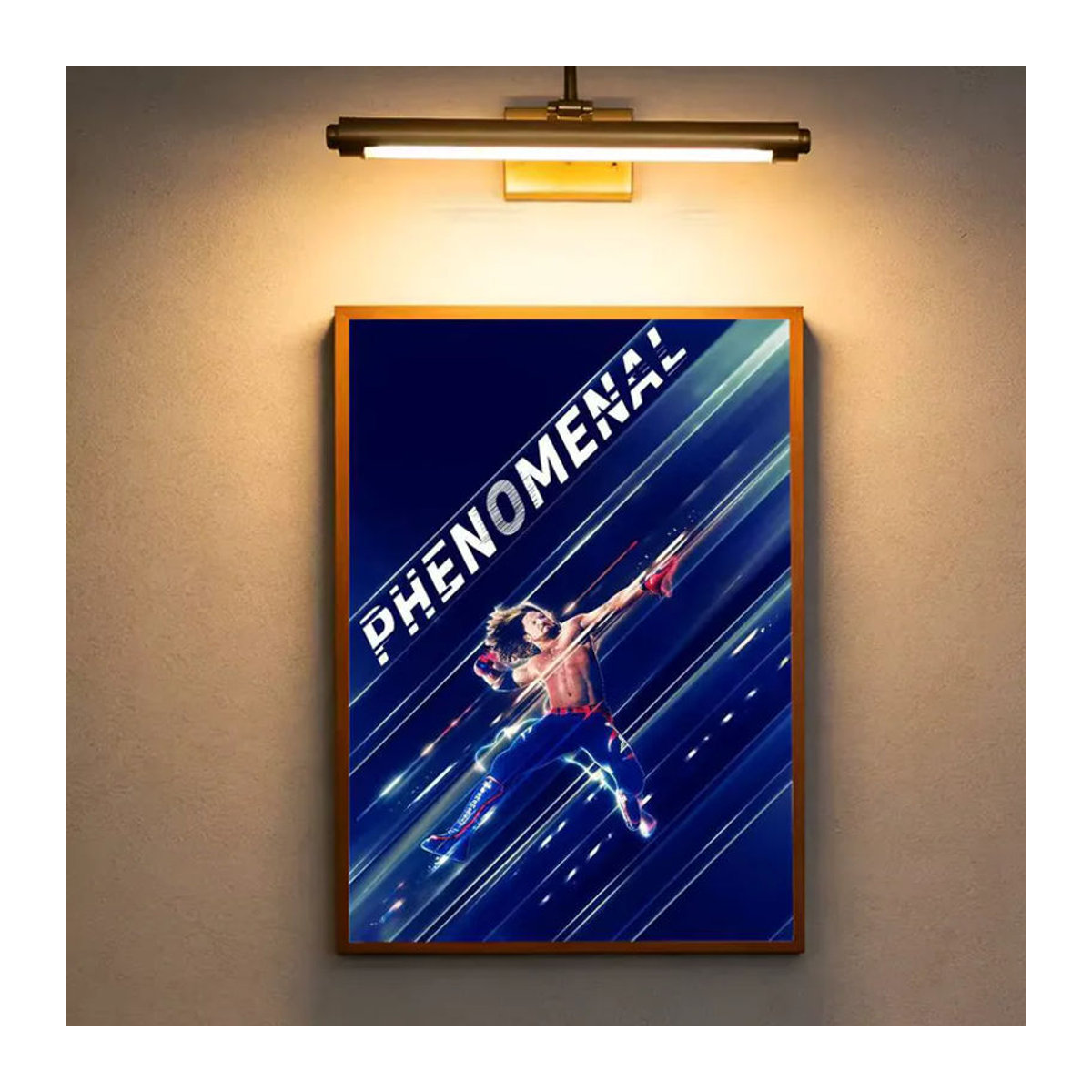 WWE Wrestling Match Premium Wandaufkleber Mehrfarbig Rechteckiges Poster aus Papier für deine Heim- und Gewerbedekoration - Bild 3