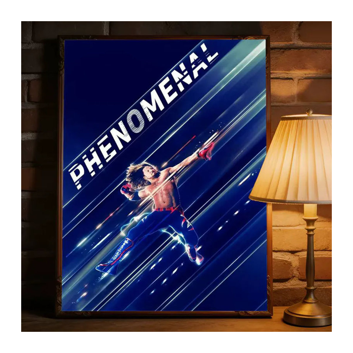WWE Wrestling Match Premium Wandaufkleber Mehrfarbig Rechteckiges Poster aus Papier für deine Heim- und Gewerbedekoration - Bild 5