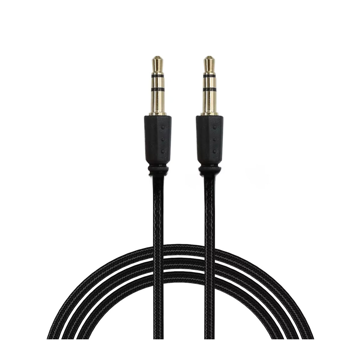 WYMECT Aux-Verlängerungskabel 3,5 mm Klinke auf Stereo Audio Kopfhörerkabel, Schwarz - Bild 4