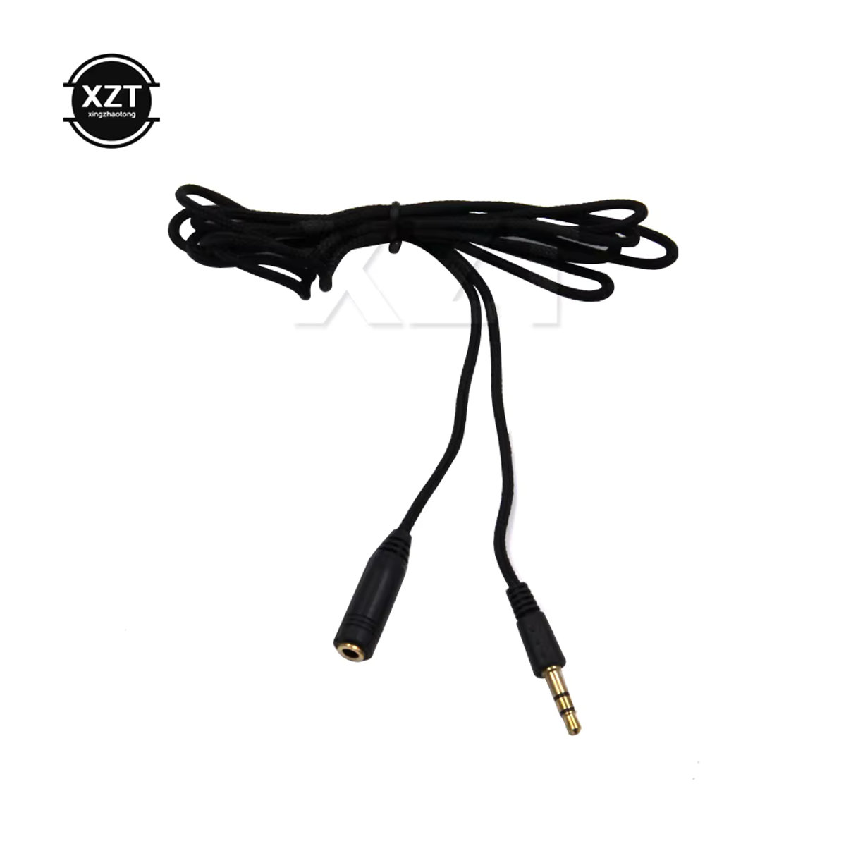 WYMECT Kopfhörer-Verlängerungskabel Schwarz, 3,5 mm Klinke Stecker auf Buchse, Audio-Stereo-AUX-Verlängerungskabel für Kopfhörer und Lautsprecher - Bild 4