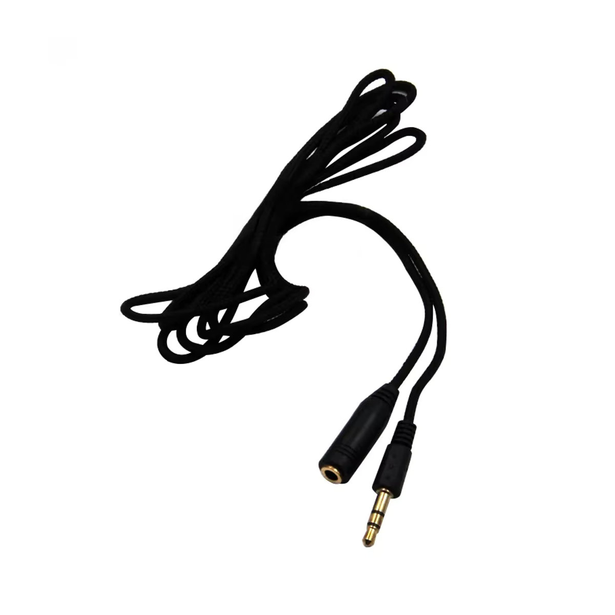 WYMECT Kopfhörer-Verlängerungskabel Schwarz, 3,5 mm Klinke Stecker auf Buchse, Audio-Stereo-AUX-Verlängerungskabel für Kopfhörer und Lautsprecher - Bild 6
