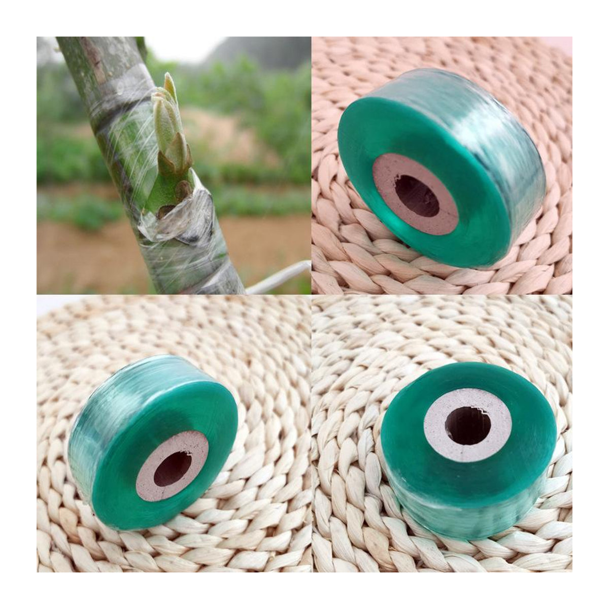 Xiao Home PE-Pfropfbandfolie selbstklebend für Garten und Pflanzen, 2 cm x 120 m pro Rolle - Bild 4