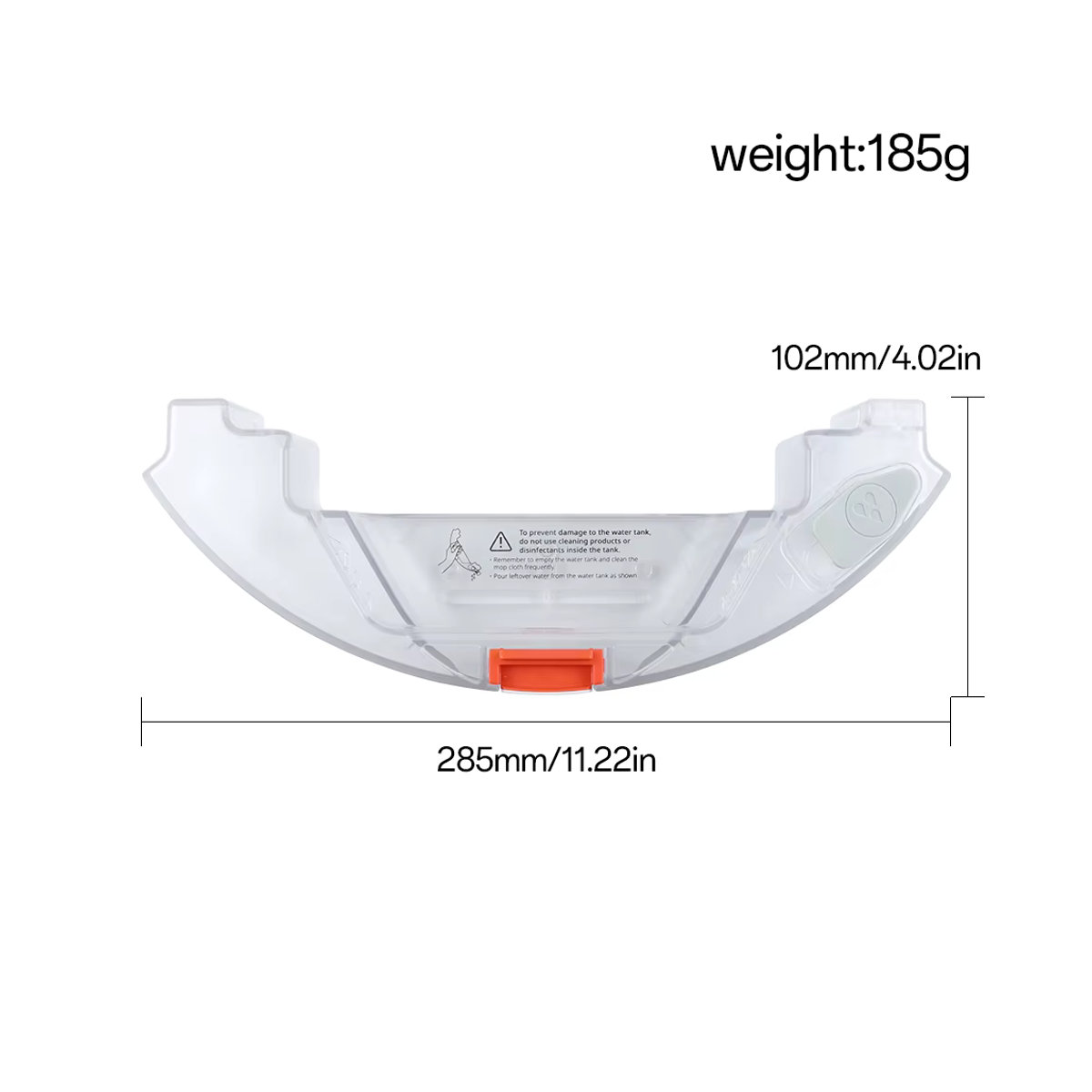 Xiaomi Ersatz-Wassertank mit elektrischer Steuerung für Roborock S5 Max S55 Max S6 MaxV S6 Roboterstaubsauger in Weiß - Bild 2