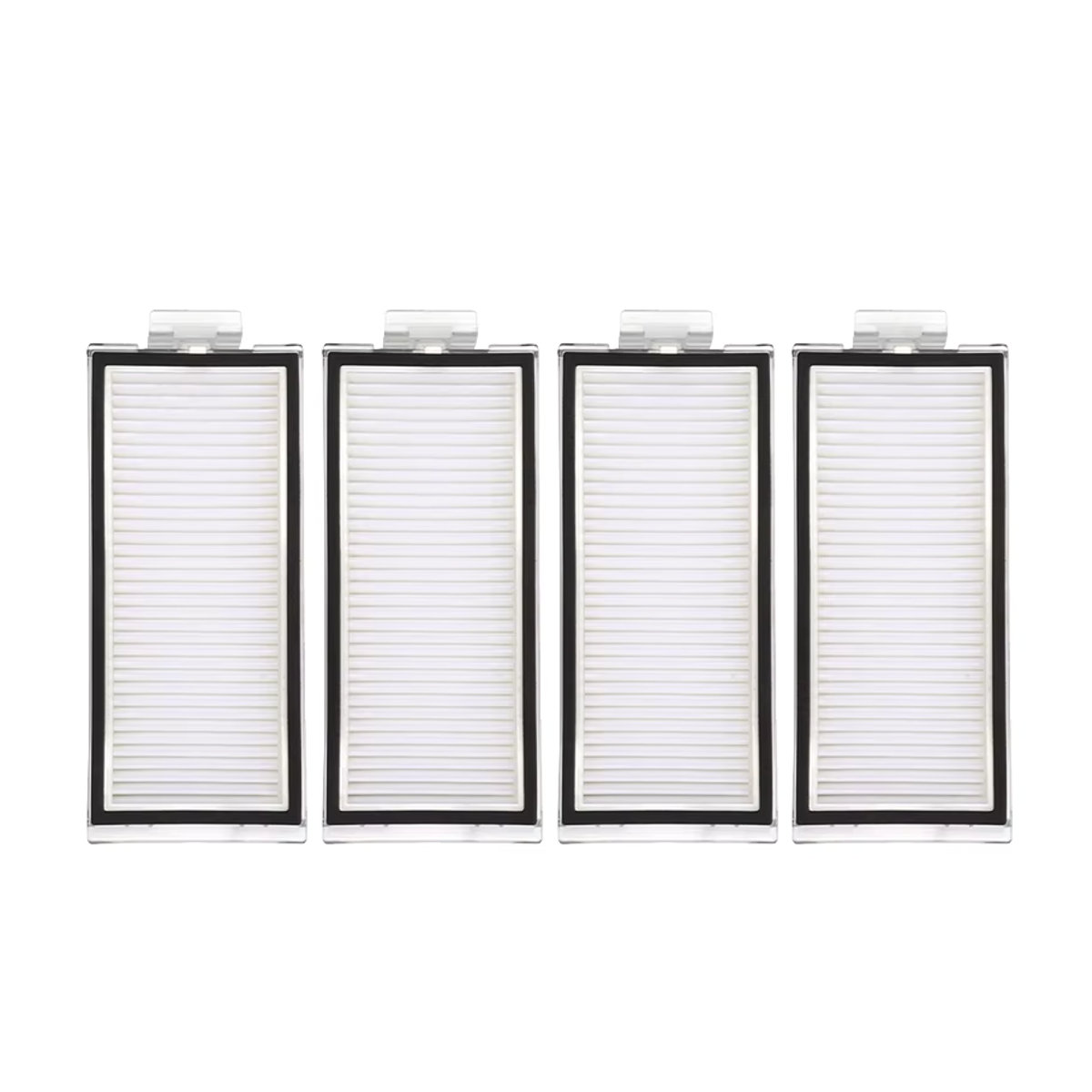 Xiaomi Ersatzteil-Set für Roborock Q7 Max+, Q7 Max und T8: Mopp-Lappen, Hauptseitenbürsten-Abdeckung und HEPA-Filter in Schwarz/Weiß - Bild 2
