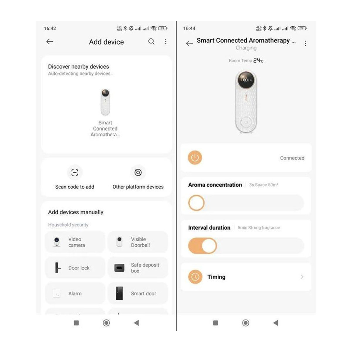 Xiaomi JD01 Intelligenter elektrischer Duftvernebler mit Xiaomi Mi Home App-Anbindung, Weiß - Bild 2