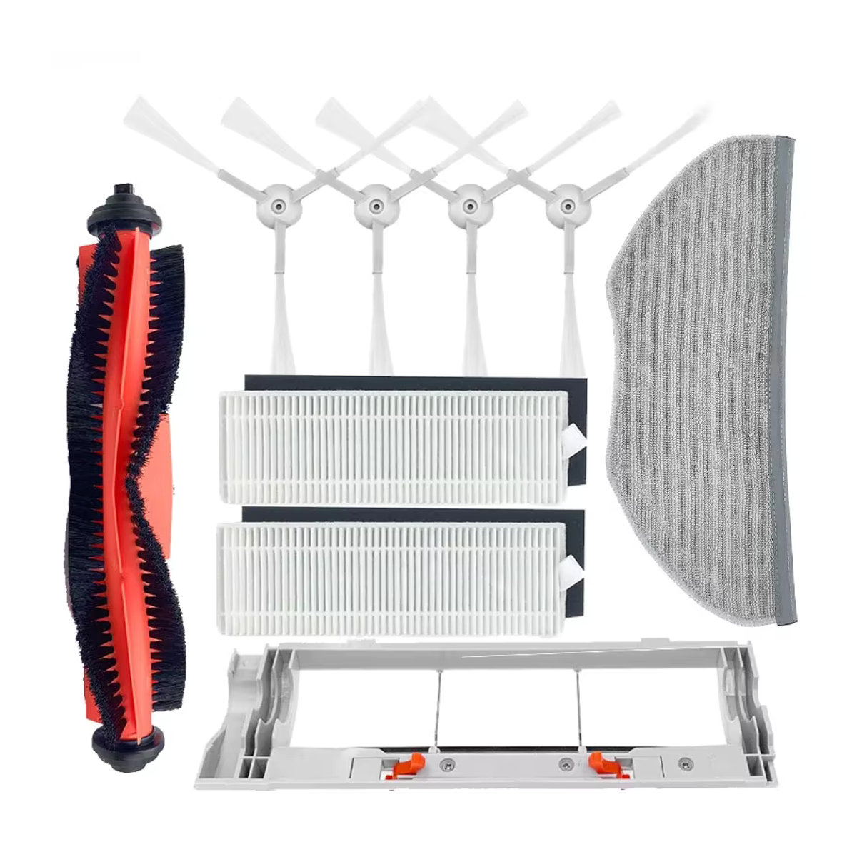 Xiaomi MiJia G1 Zubehör Ersatzteile Set mit Bürsten, Filtern und Mopp in Weiß - Bild 2
