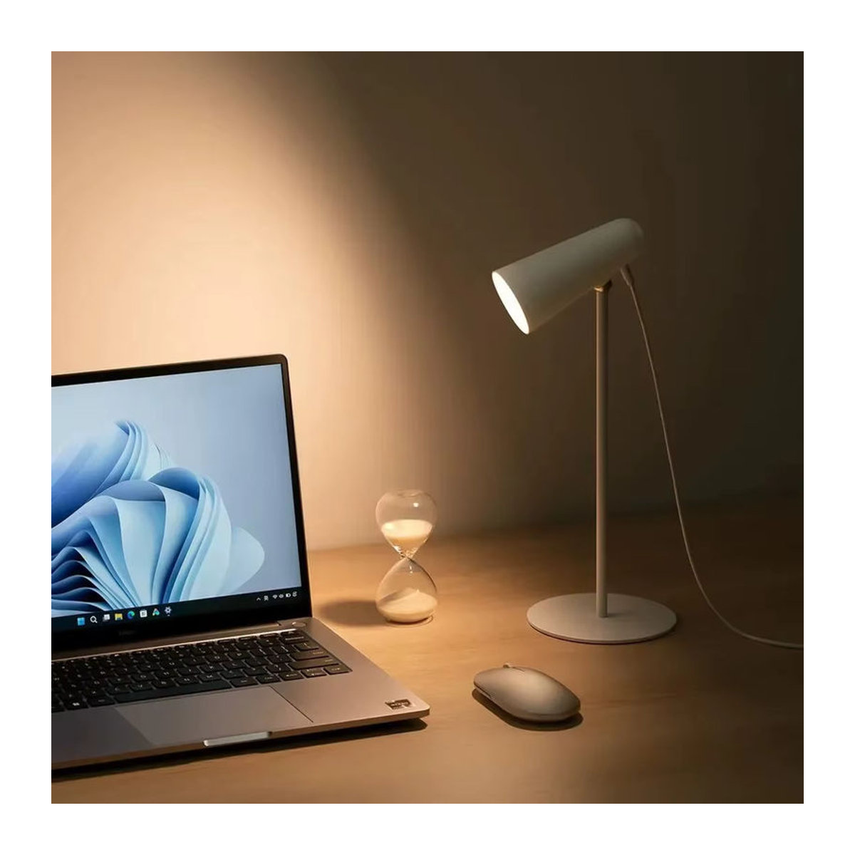 Xiaomi Mijia LED-Schreibtischlampe Weiß – Multifunktionale wiederaufladbare Nachttischlampe im minimalistischen Design - Bild 3