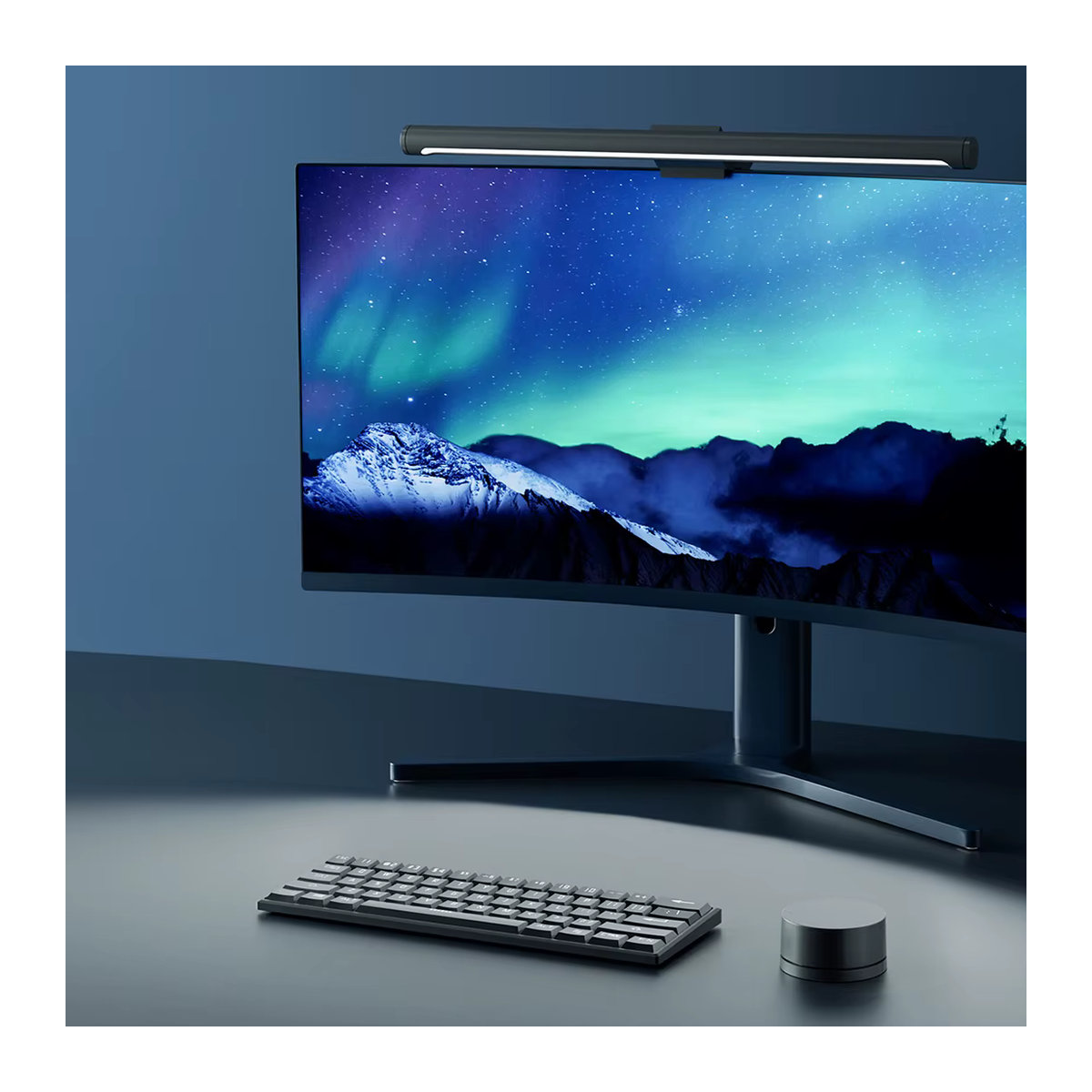 Xiaomi Mijia RA95 Schreibtischlampe 1S LED Monitorleuchte mit Fernbedienung und mi Home App Steuerung in Schwarz - Bild 2