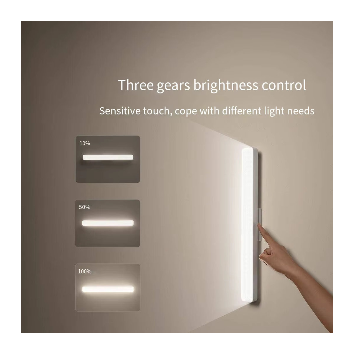 Xiaomi Mijia Smart LED Schreibtischlampe Weiß – Magnetische Touch-Dimmlampe mit 2000 mAh Akku und Typ-C Anschluss - Bild 3