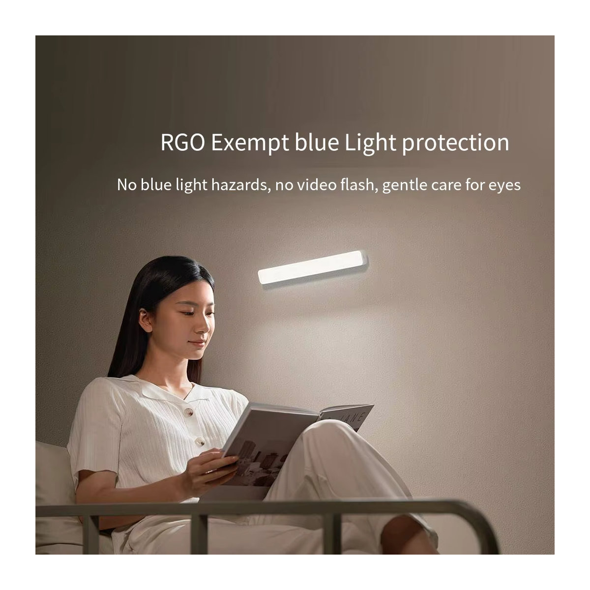Xiaomi Mijia Smart LED Schreibtischlampe Weiß – Magnetische Touch-Dimmlampe mit 2000 mAh Akku und Typ-C Anschluss - Bild 4