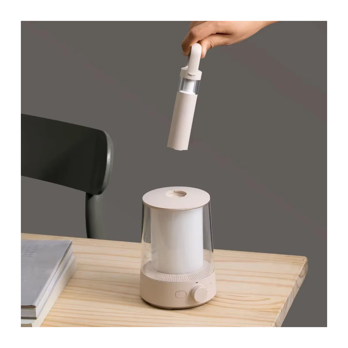 Xiaomi Mijia Split Camping Lampe mit Bluetooth-Steuerung, IP54 wasserdicht, 3-in-1 Outdoor-Campinglampe und Taschenlampe mit bunter Atmosphäre-Funktion in minimalistischem Design - Bild 3