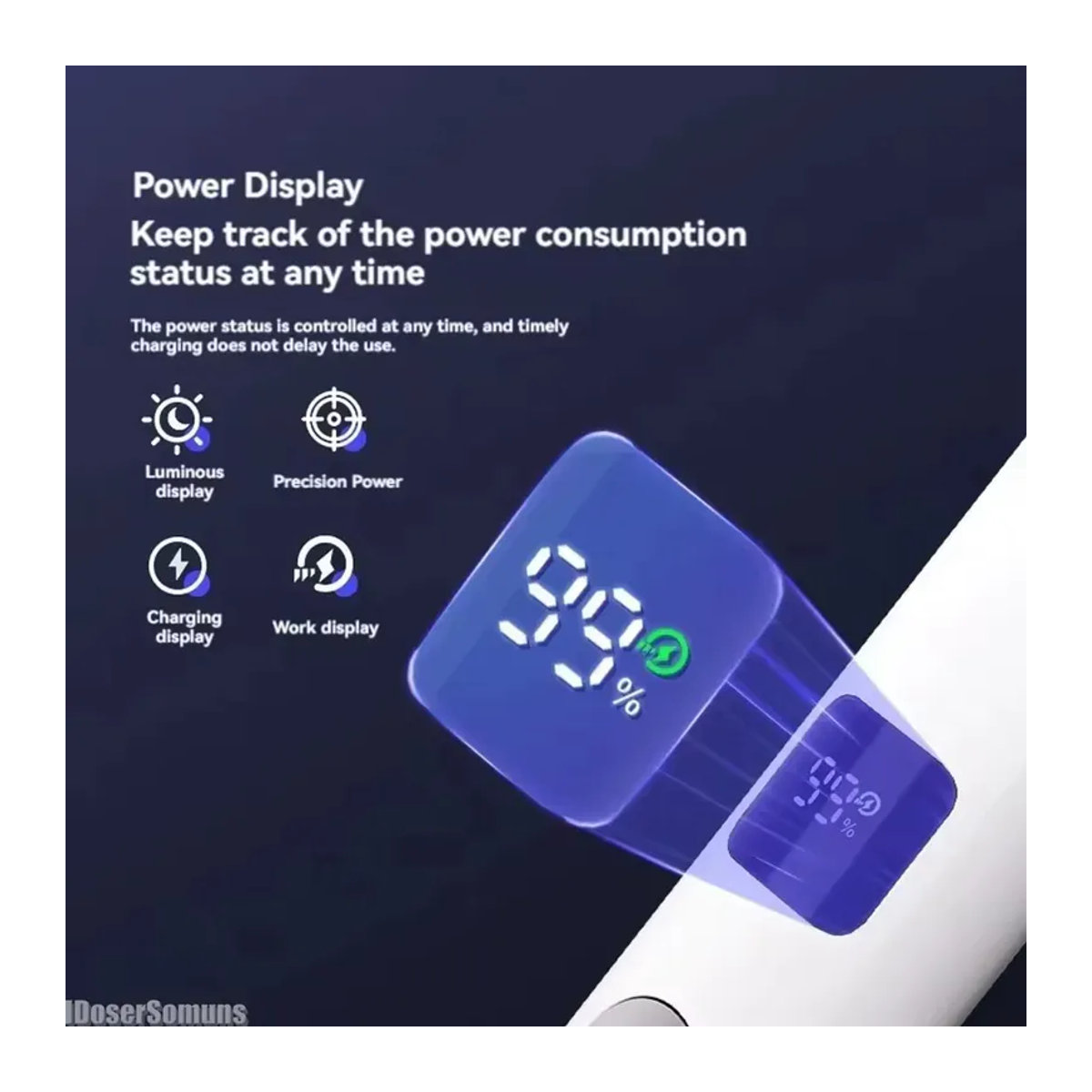 XIAOTREE 4000 V wiederaufladbarer elektrischer Mückenschläger mit abnehmbarem Handheld- und Auto-Swat-Modus via USB Typ C - Bild 4