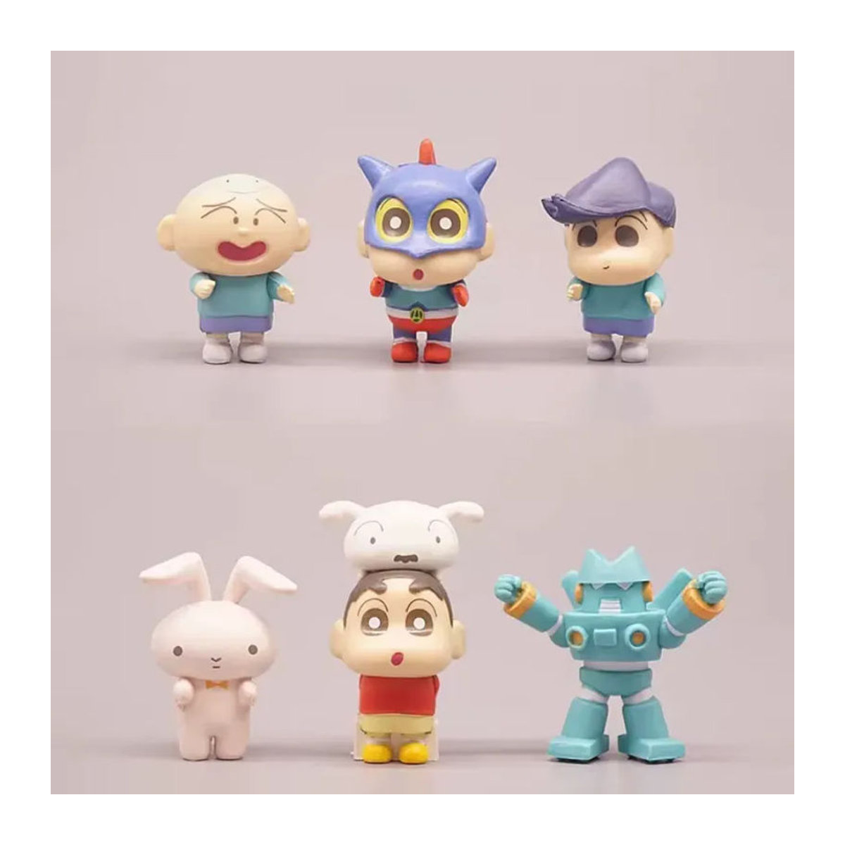 Xiaoxin Roboter-Mönch Kamen Blind Box Mini-Actionfigur als niedliche Cartoon-Puppe aus Kunststoff in Mehrfarbig für deine Desktop-Dekoration - Bild 2