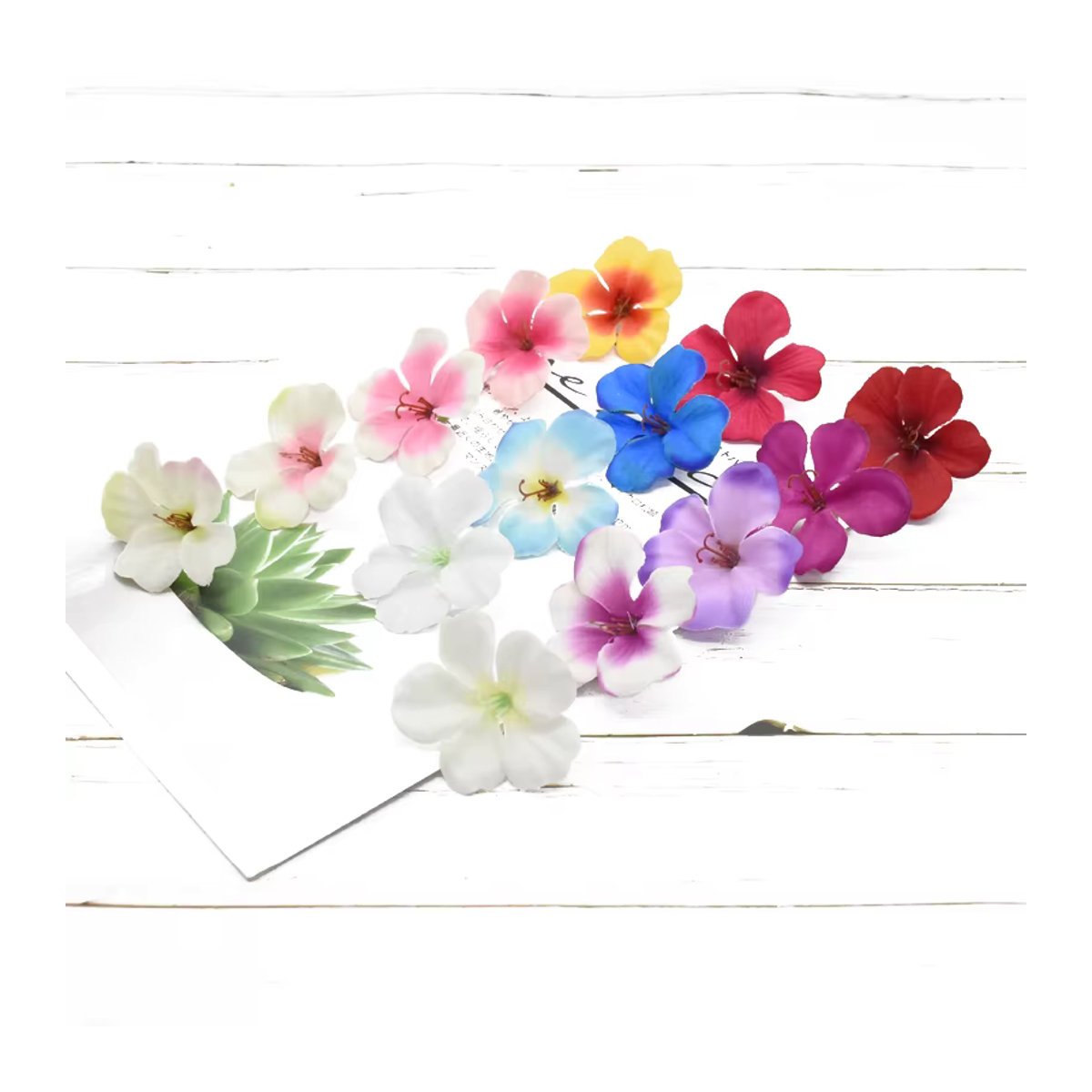 XIAOYINMO Künstliche Blumen für Hochzeit und Dekoration, Mehrfarbig, Textil, Kranz und Bouquet Set - Bild 6