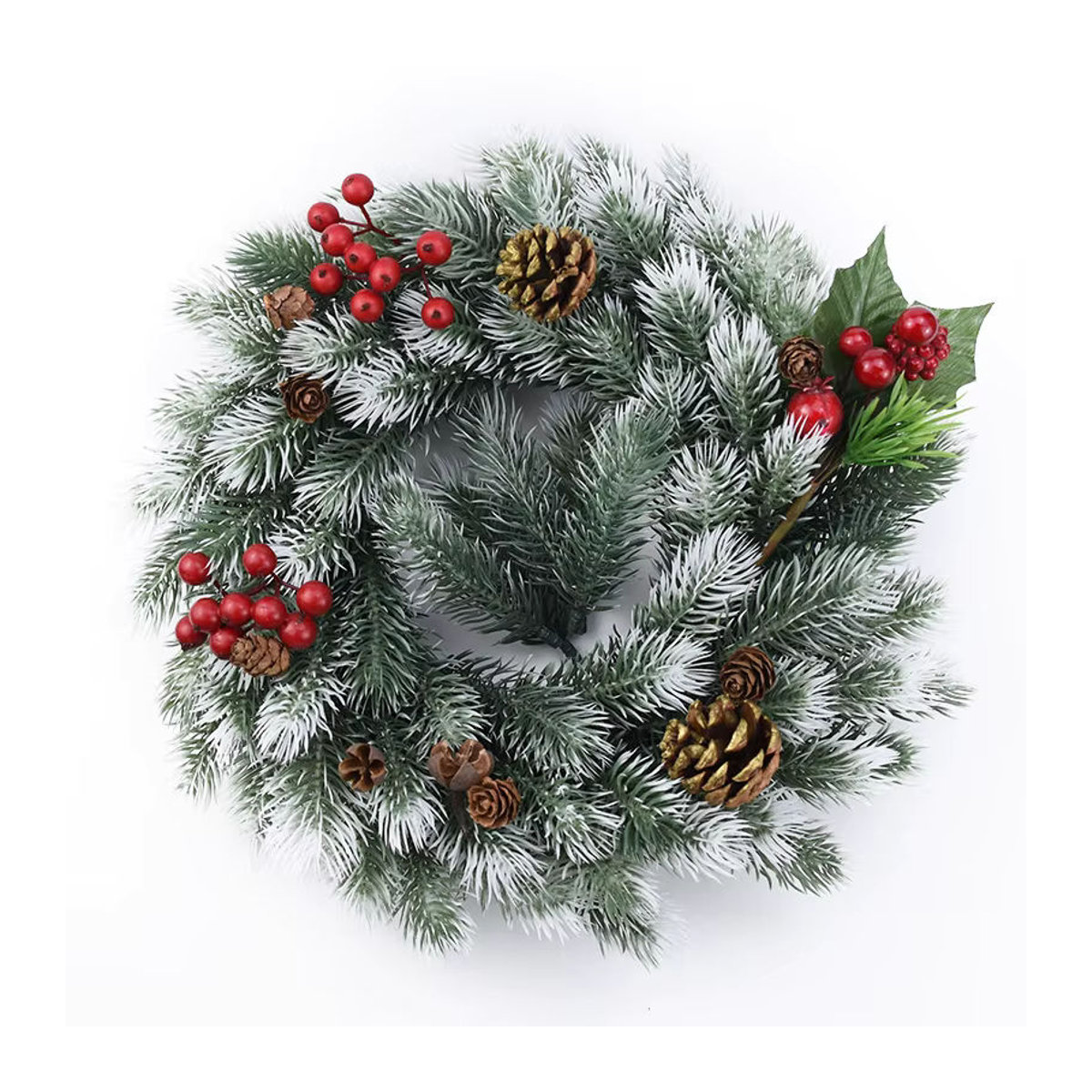 XIAOYINMO Künstliche Kiefernnadeln aus Kunststoff in Grün für Weihnachtsdekoration und DIY-Bastelarbeiten - Bild 2