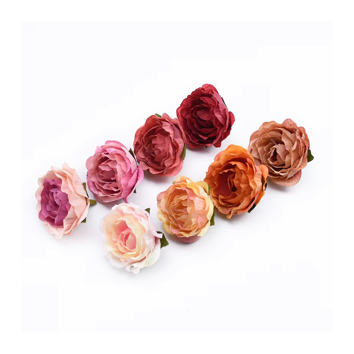 XIAOYINMO Künstliche Rose aus Textil in Mehrfarbig für Hochzeit und Dekoration - Bild 4