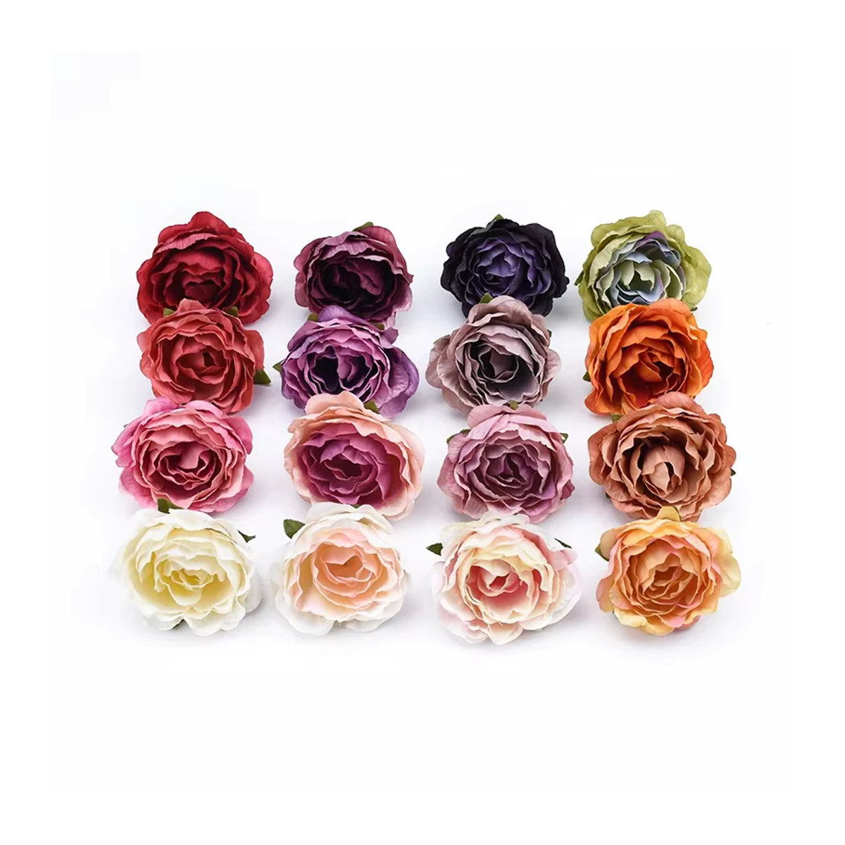 XIAOYINMO Künstliche Rose aus Textil in Mehrfarbig für Hochzeit und Dekoration - Bild 6