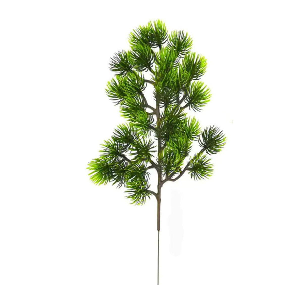 XIAOYINMO Künstlicher Kiefernkranz in Grün für Weihnachtsdekoration und Hochzeitsarrangements - Bild 5