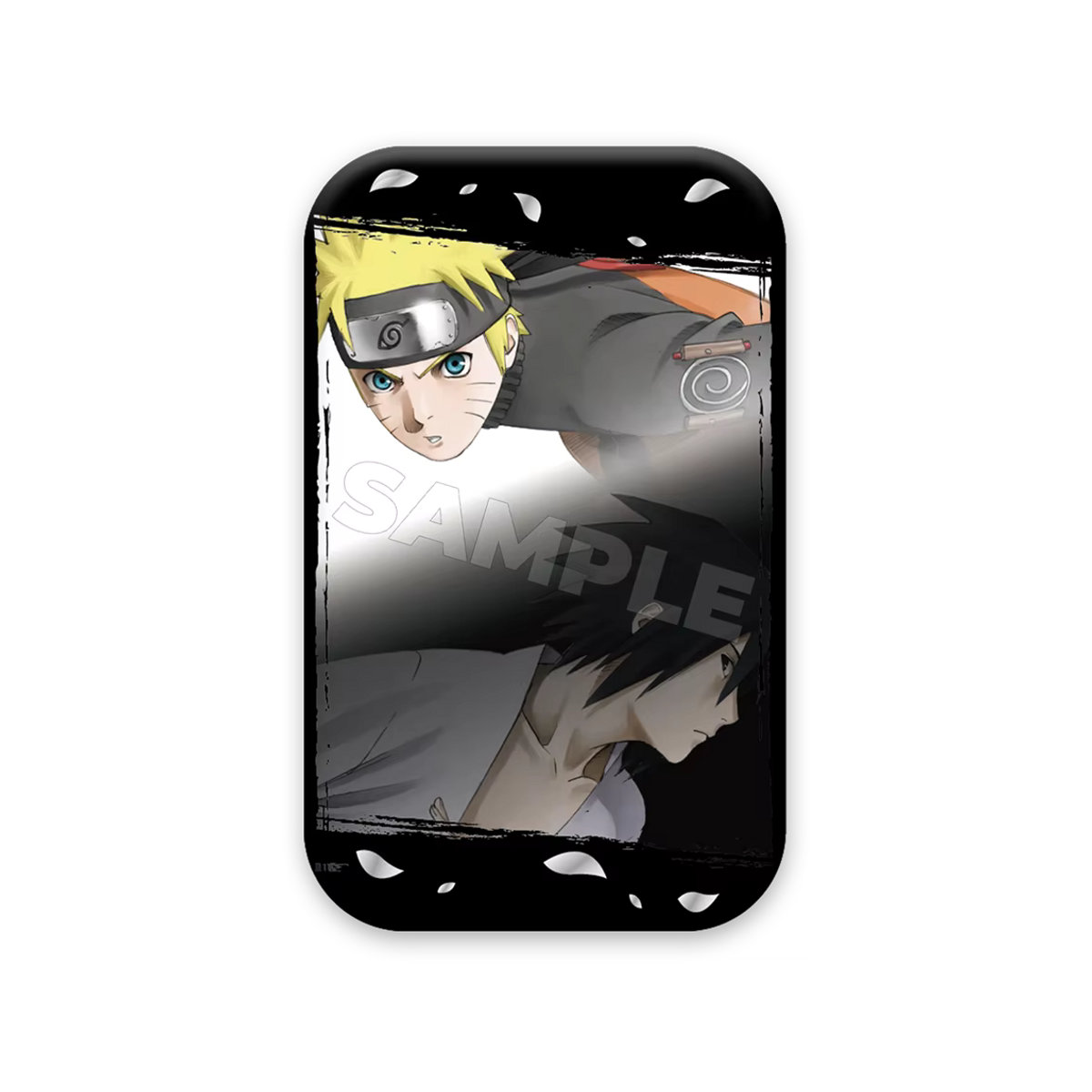 XINGHEDONGMAN Naruto Shippuden Kizuna Sasuke Rechteckabzeichen Mehrfarbig - Bild 6
