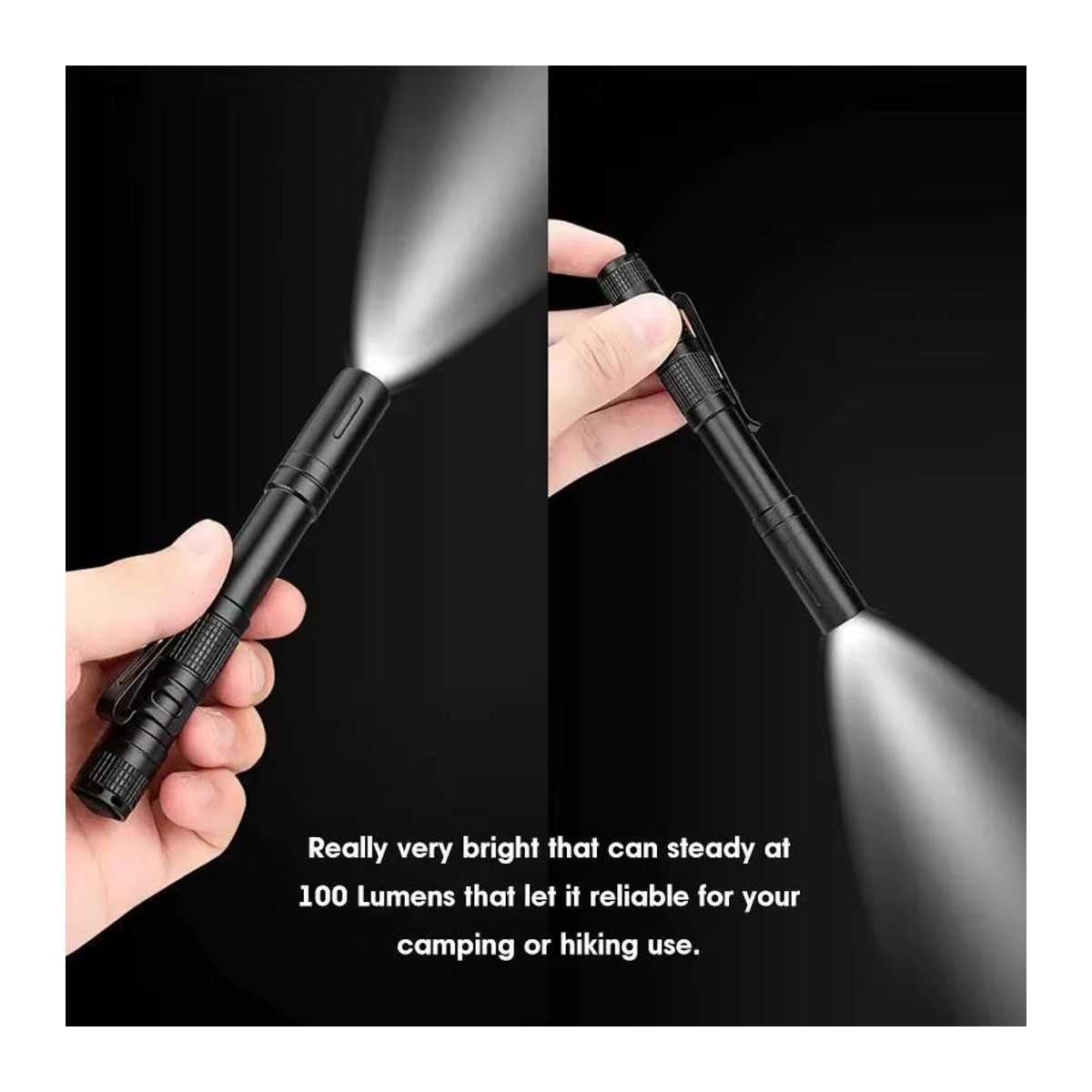 XIWANGFIRE Mini LED Camping Taschenlampe als tragbares Stiftlicht für Angeln, Wandern und EDC - Bild 4