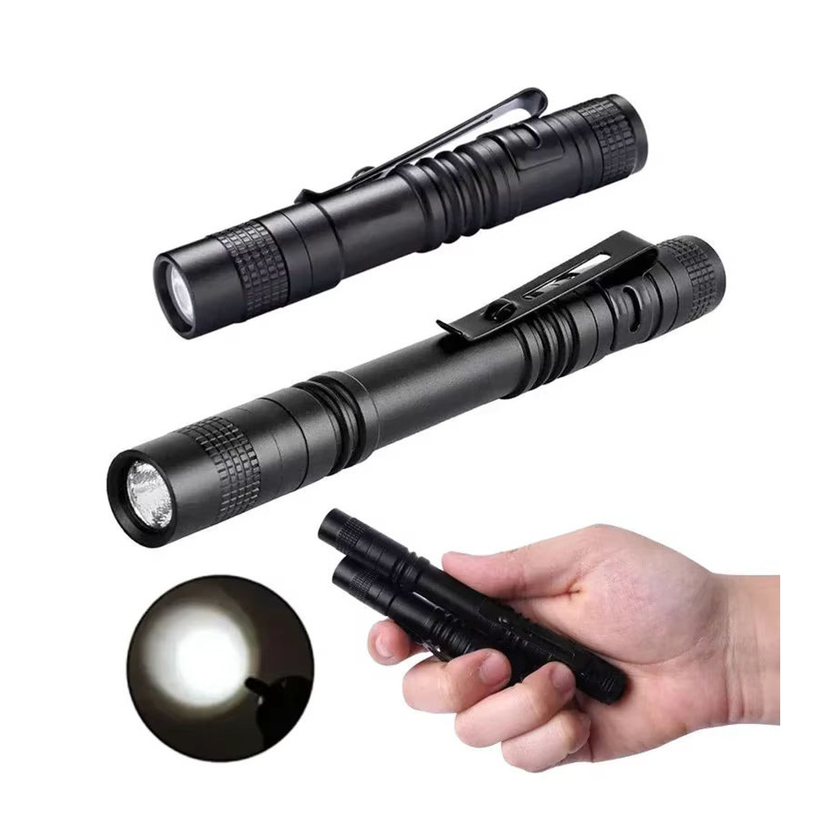 XIWANGFIRE Mini LED Camping Taschenlampe als tragbares Stiftlicht für Angeln, Wandern und EDC - Bild 7