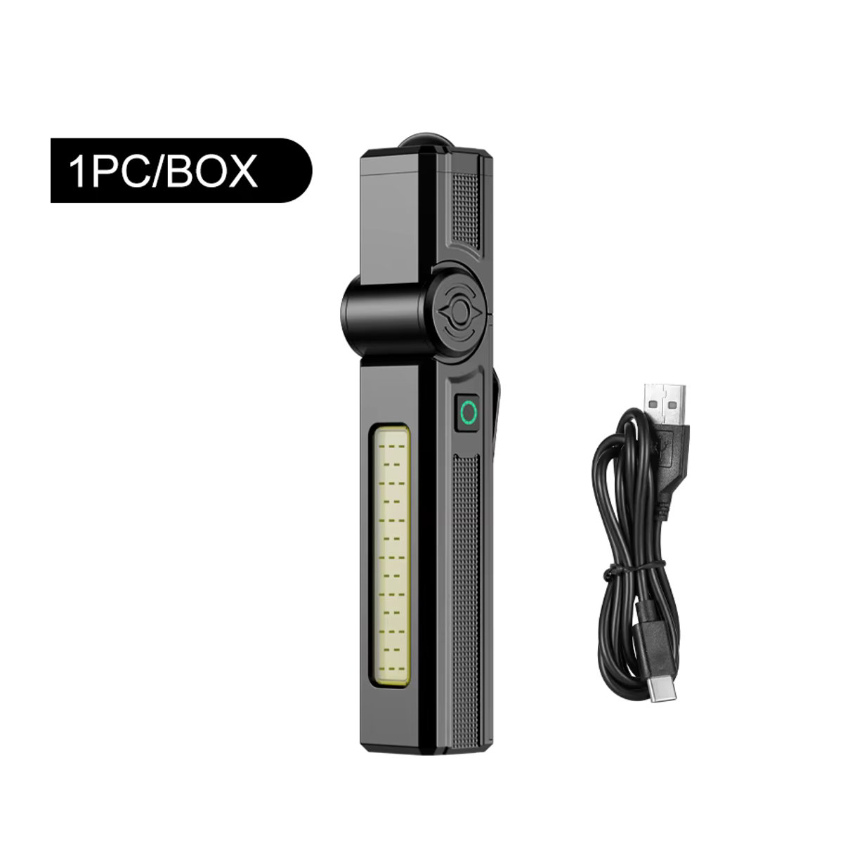 XIWANGFIRE Tragbare High Power LED Taschenlampe mit USB-Ladefunktion, Magnet und 5 Modi für Camping, Auto und Reparaturarbeiten - Bild 7
