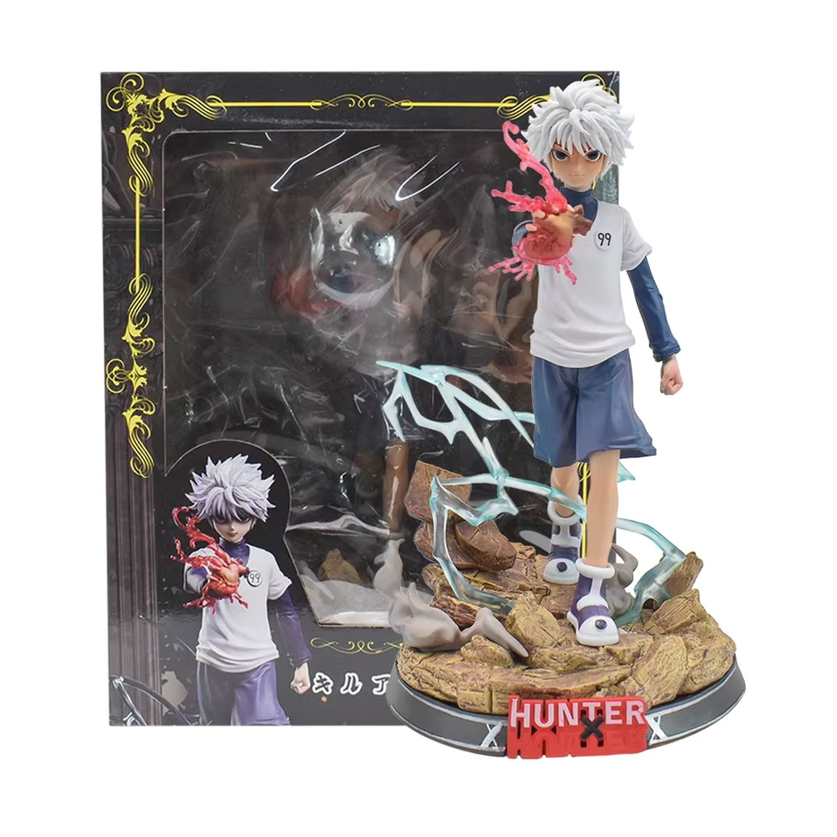XIWANXILE Hunter x Hunter Anime Actionfigur Gon Freecss Mehrfarbig aus Kunststoff - Bild 4