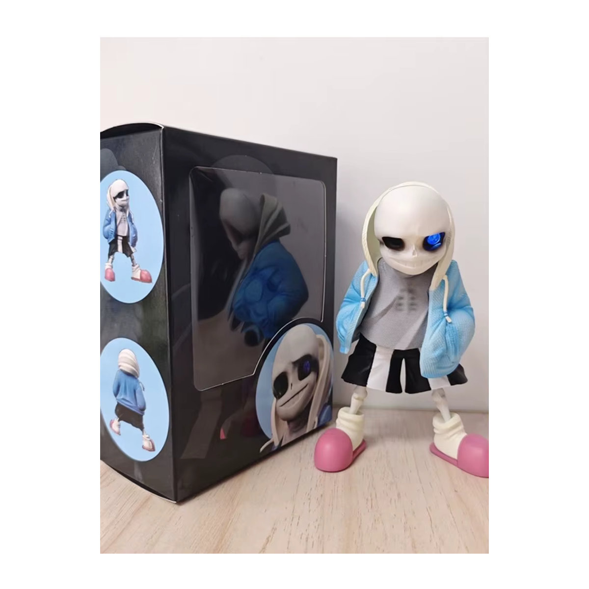 XIWANXILE Undertale Sans Anime-Figur, mehrfarbige Actionfigur für Sammler, Höhe: 16 cm - Bild 1
